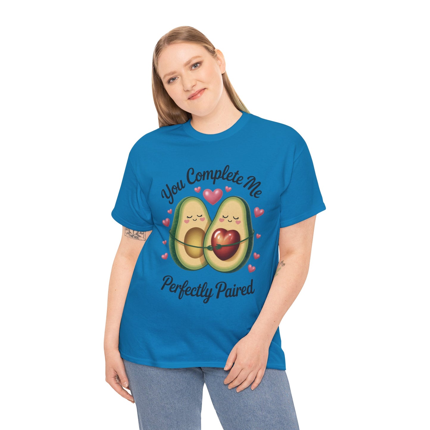 Cute Avocado Love Womens Tee, Perfect for Couples, Valentine's Day Gift, Relationship Shirt, Avocado Lover Apparel