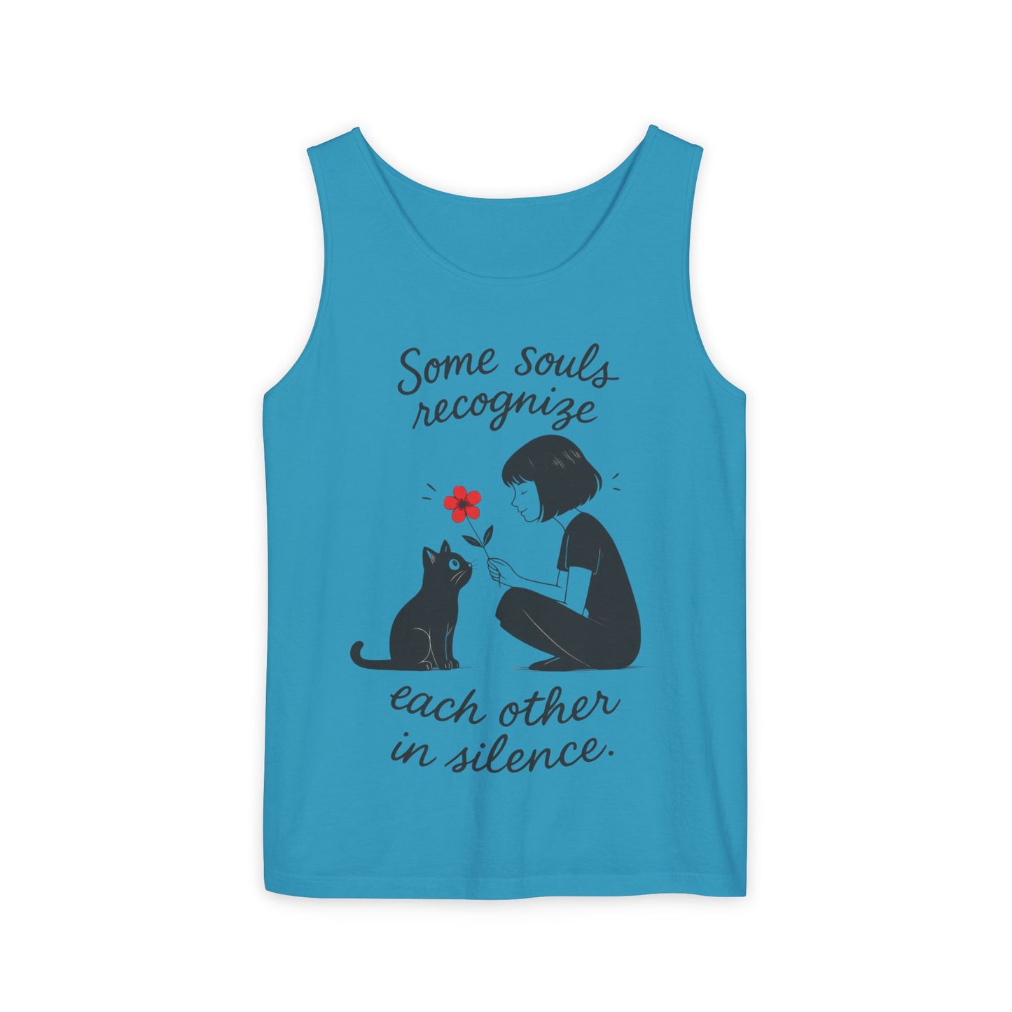 Cat Lover's Womens Tank Top, Perfect for Pet Lovers, Gift for Birthdays, Relaxation Wear, Cute Cat Lovers Womens Tee,
