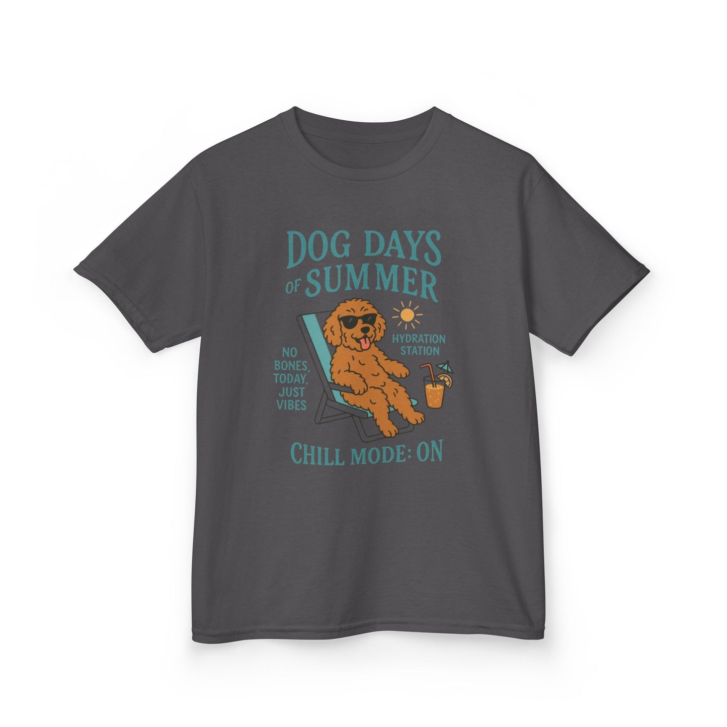 Summer Chill Kids Tee | Fun Playful T-Shirt for Boys & Girls, Perfect for Summer Days, Beach Outings, Gifts, Casual Wear