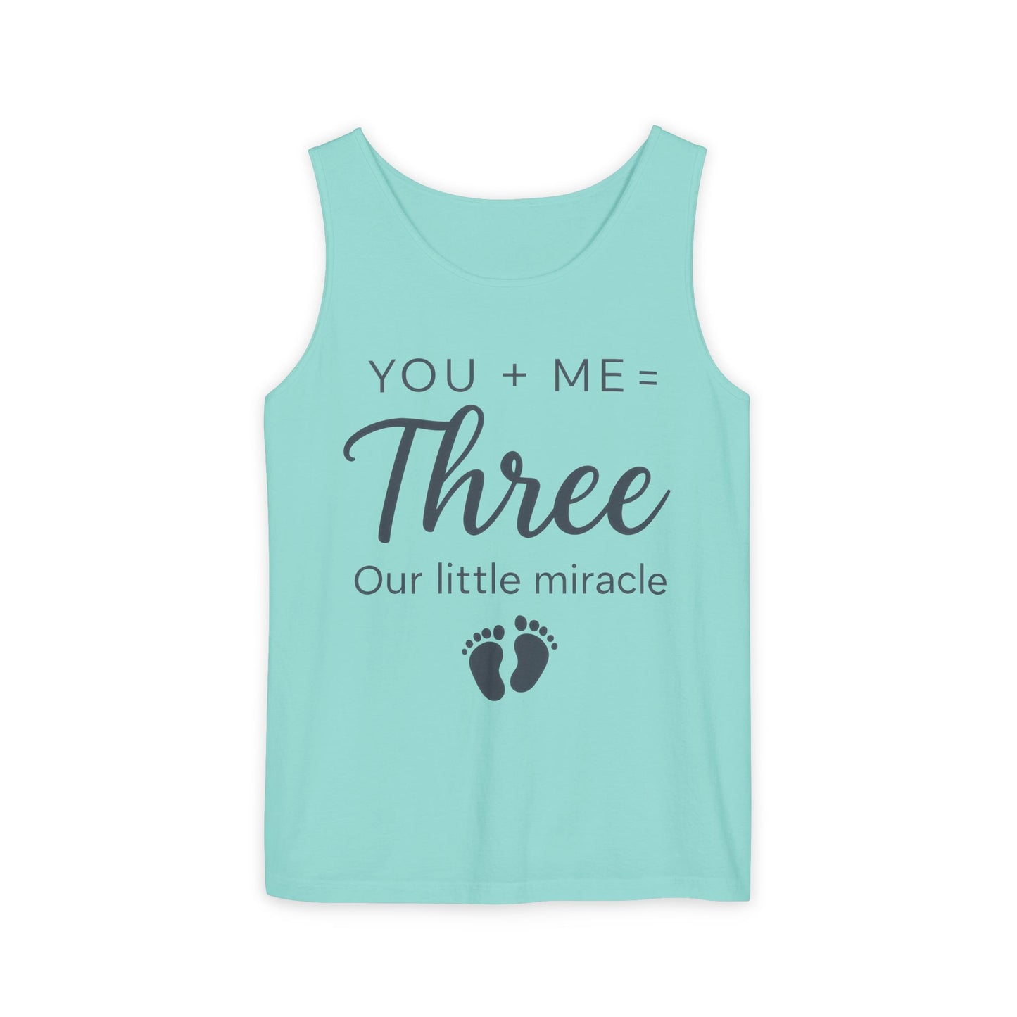 Maternity Tank Top, Cute Pregnancy Announcement Tank, Our Little Miracle Expecting Mom Gift, Baby Reveal Tee, Baby Showers Gift