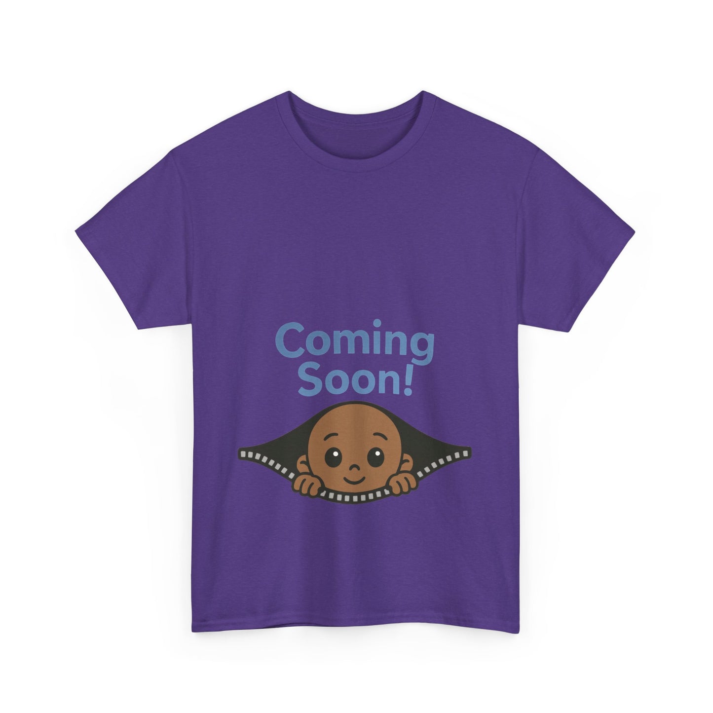Coming Soon Maternity Tee, Cute Baby Boy Pregnancy Announcement Tee, Funny Expecting Mom Gift, Gender Reveal Tee, Baby Shower Top