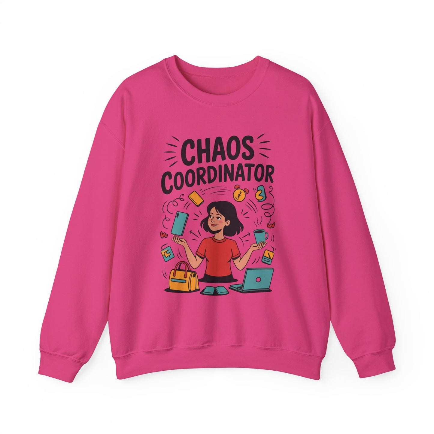 Chaos Coordinator Sweatshirt, Funny Mom Life Sweatshirt ,Gift for Busy Moms, Multitasking Mom Gift, Mom Life Sweatshirt, Mother's Day Gift