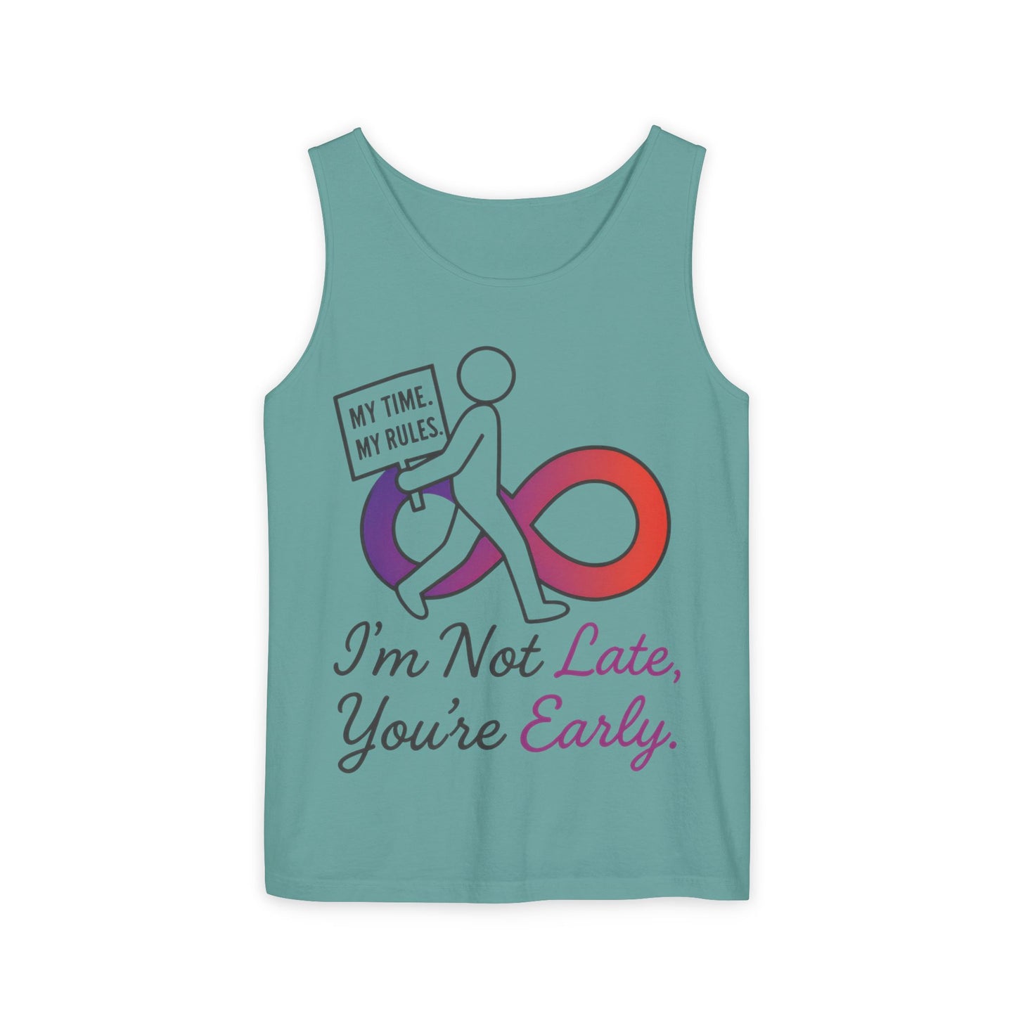 My Time My Rules Womens Tank Top, Funny T-Shirt, Casual Wear, women empowerment tee, confident woman shirt, self love t shirt