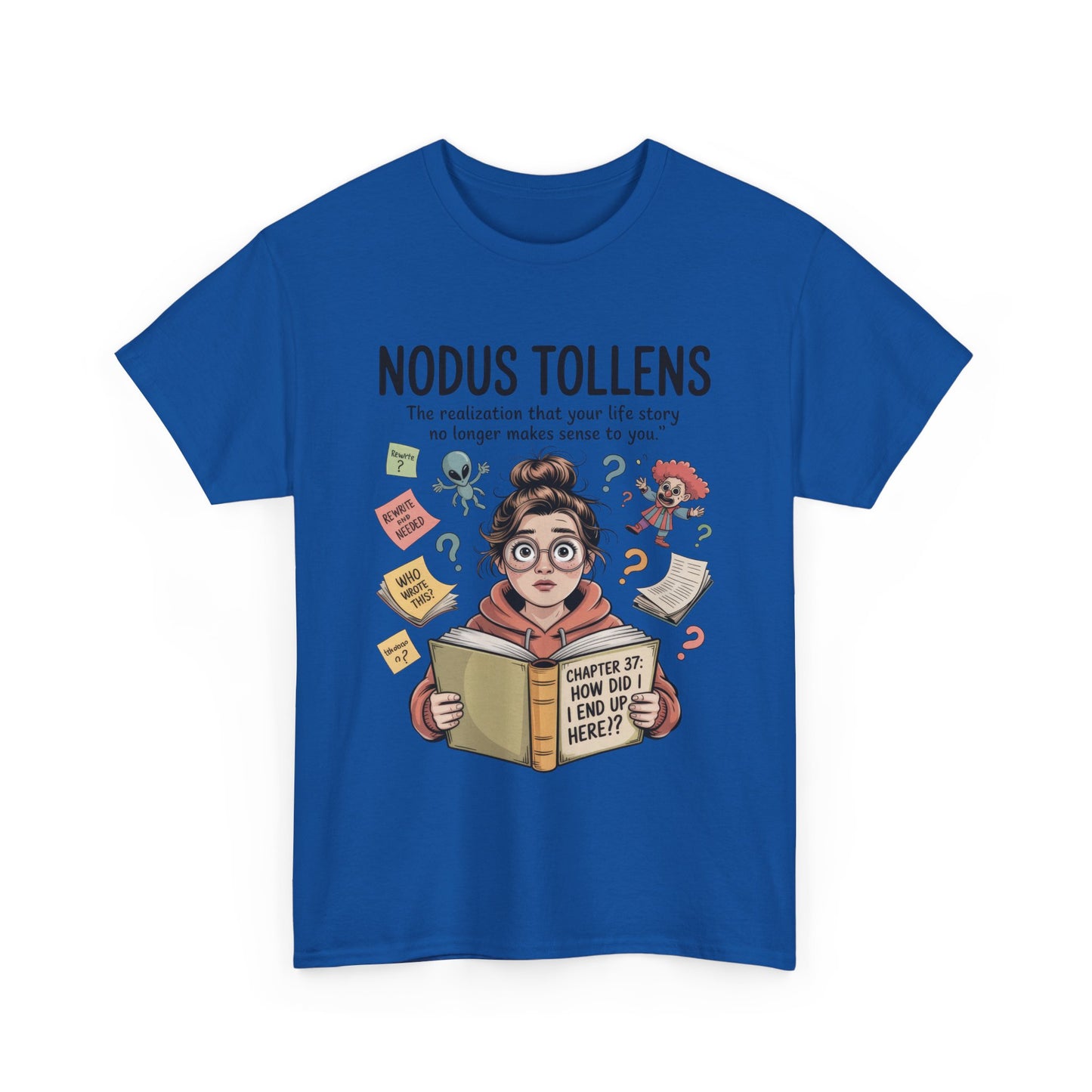 Nodus Tollens Tee, Women's Heavy Cotton Shirt, Latin Words, Moods & Modes, Self-Awareness, Personal Development