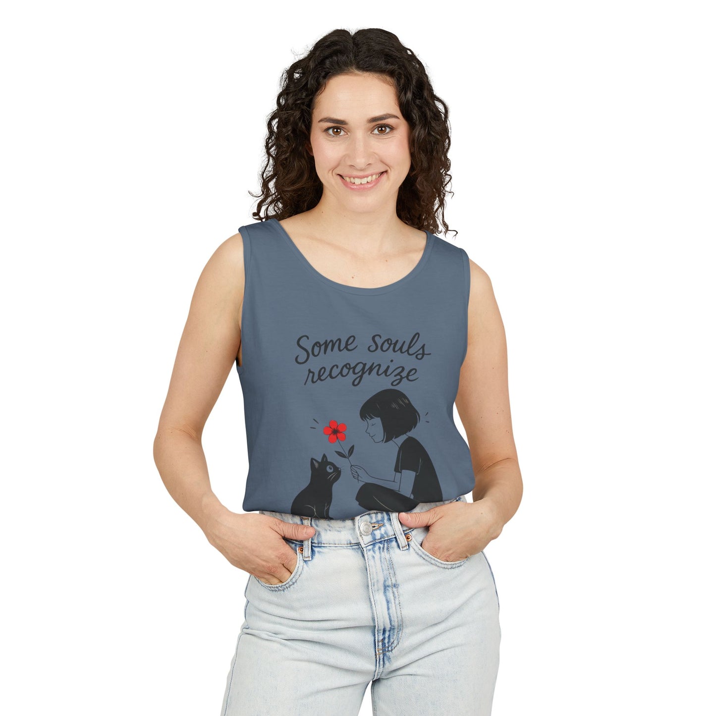 Cat Lover's Womens Tank Top, Perfect for Pet Lovers, Gift for Birthdays, Relaxation Wear, Cute Cat Lovers Womens Tee,