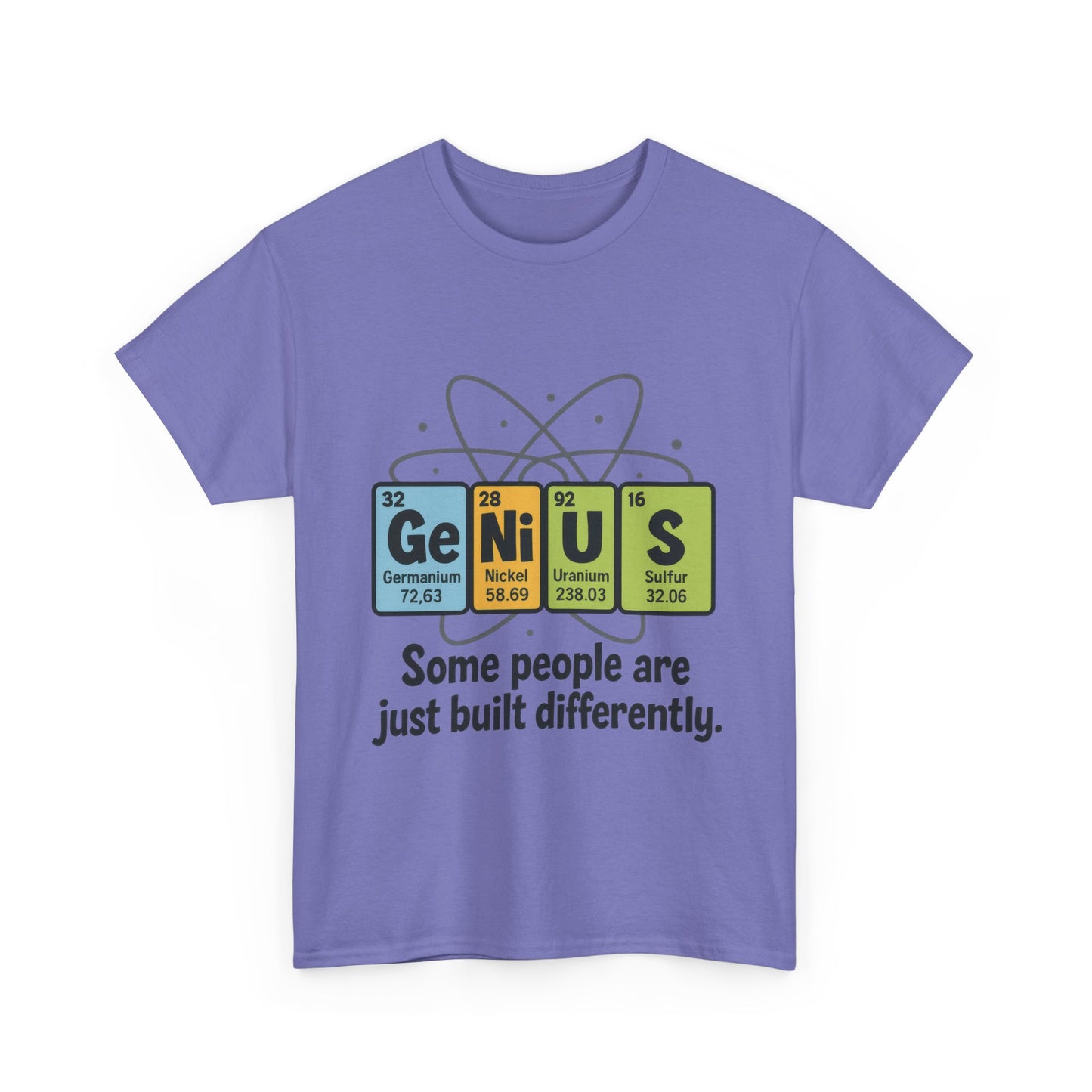 Funny Womens Genius T-Shirt, Periodic Table Nerd Shirt, Science Humor Tee, Gift for Nerds, Science Lovers Gift, Genius Science Tee