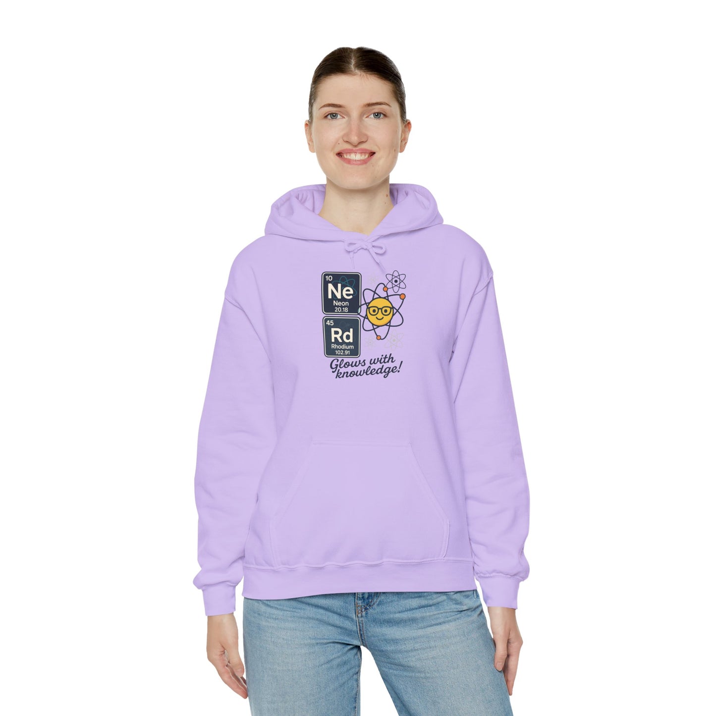 Nerd Hoodie for Women, Science Sweatshirt, Periodic Table Hoodie, STEM Gift for Her, Geek Gift, Science Lover Gift, College Student Clothing