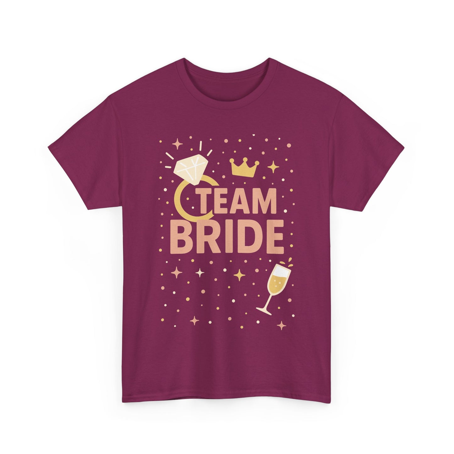 Team Bride T-Shirt, Bachelorette Party Tee, Bridesmaid Wedding Tee, Hen Party Matching Shirts, Bridal Shower, Bridesmaids Gift