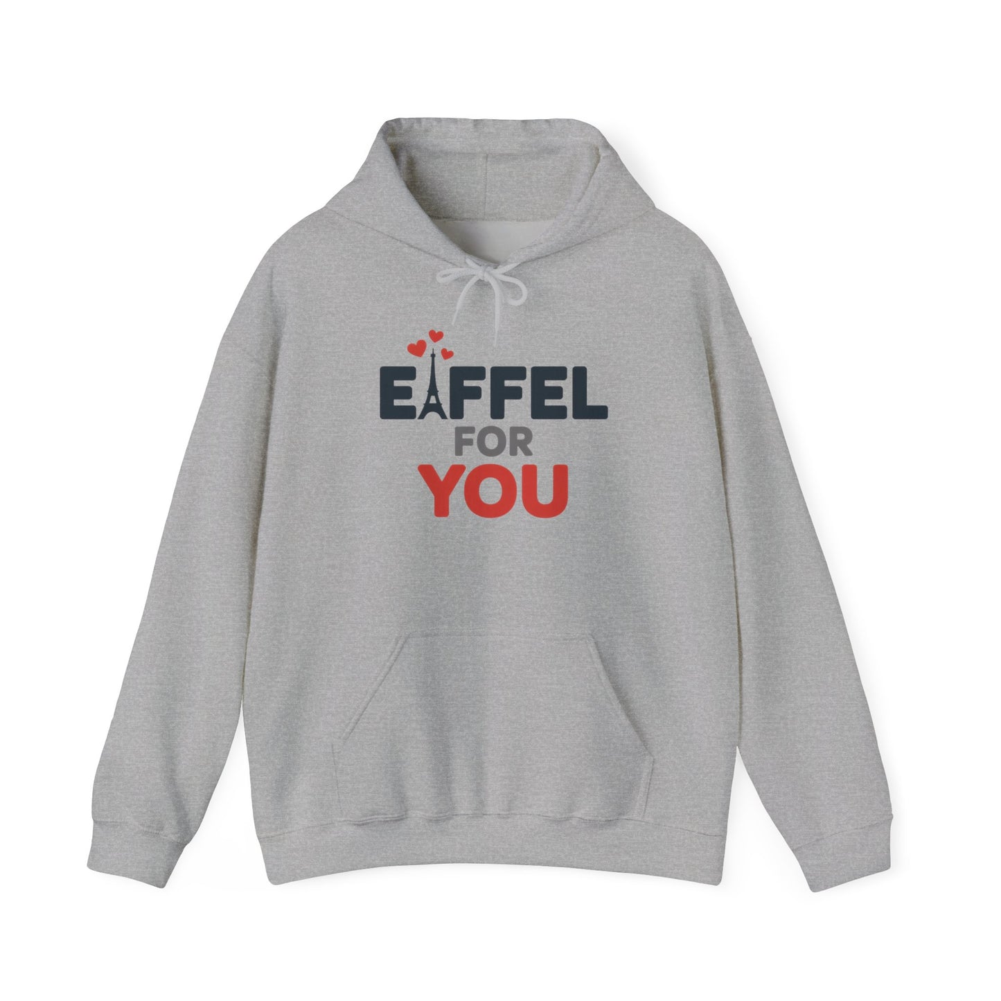 Womens Heavy Blend™ Hooded Sweatshirt, Eiffel For You Romantic Paris Womens Hoodie
