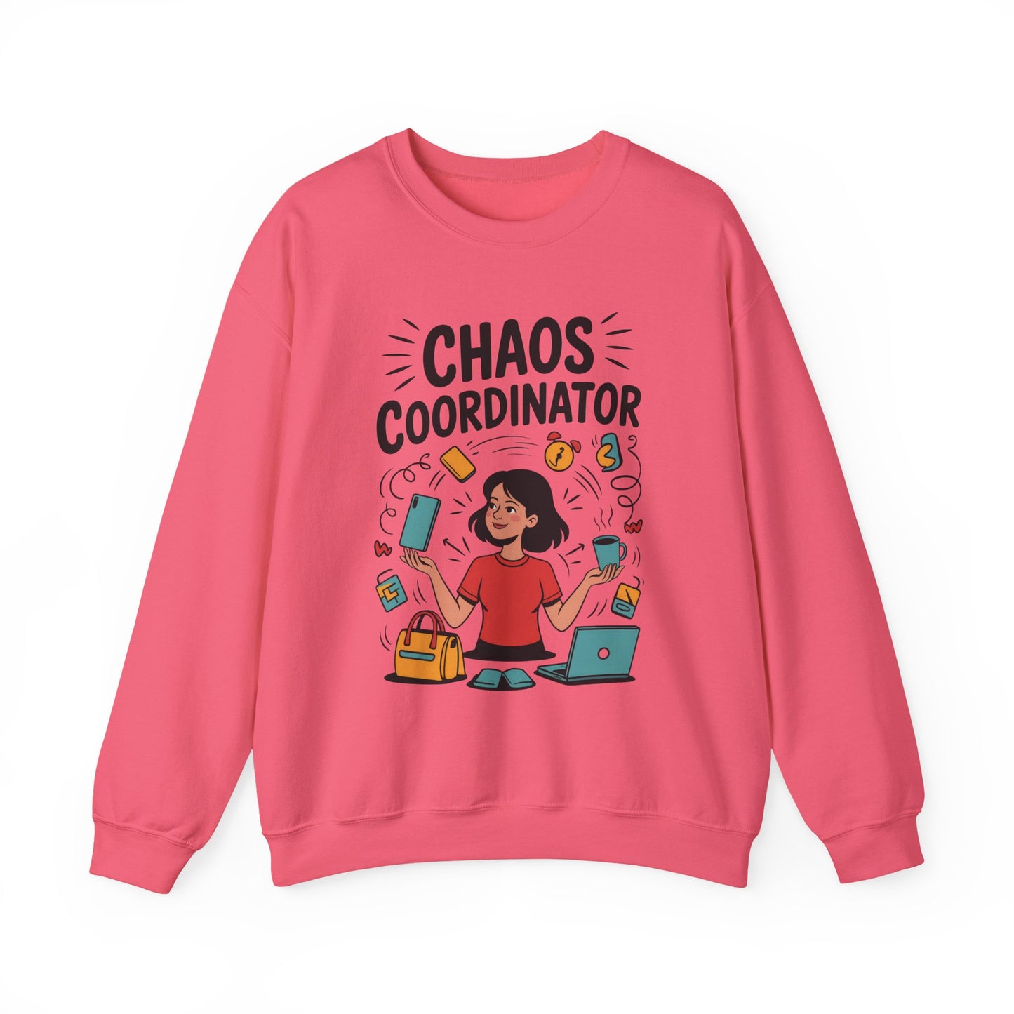 Chaos Coordinator Sweatshirt, Funny Mom Life Sweatshirt ,Gift for Busy Moms, Multitasking Mom Gift, Mom Life Sweatshirt, Mother's Day Gift