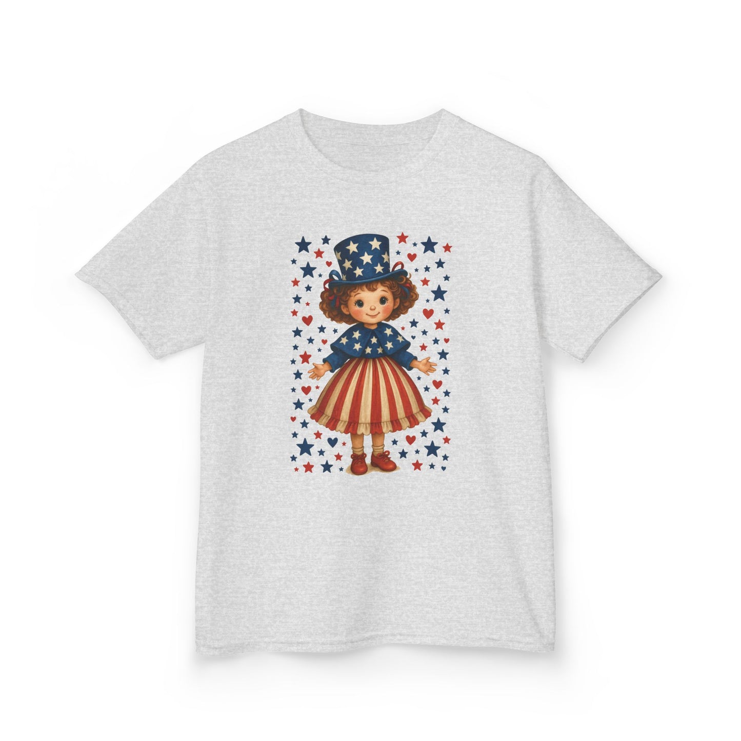 Patriotic Kids Tee, Independence Day, 4th of July, Memorial Day, Kids Party, Casual Wear
