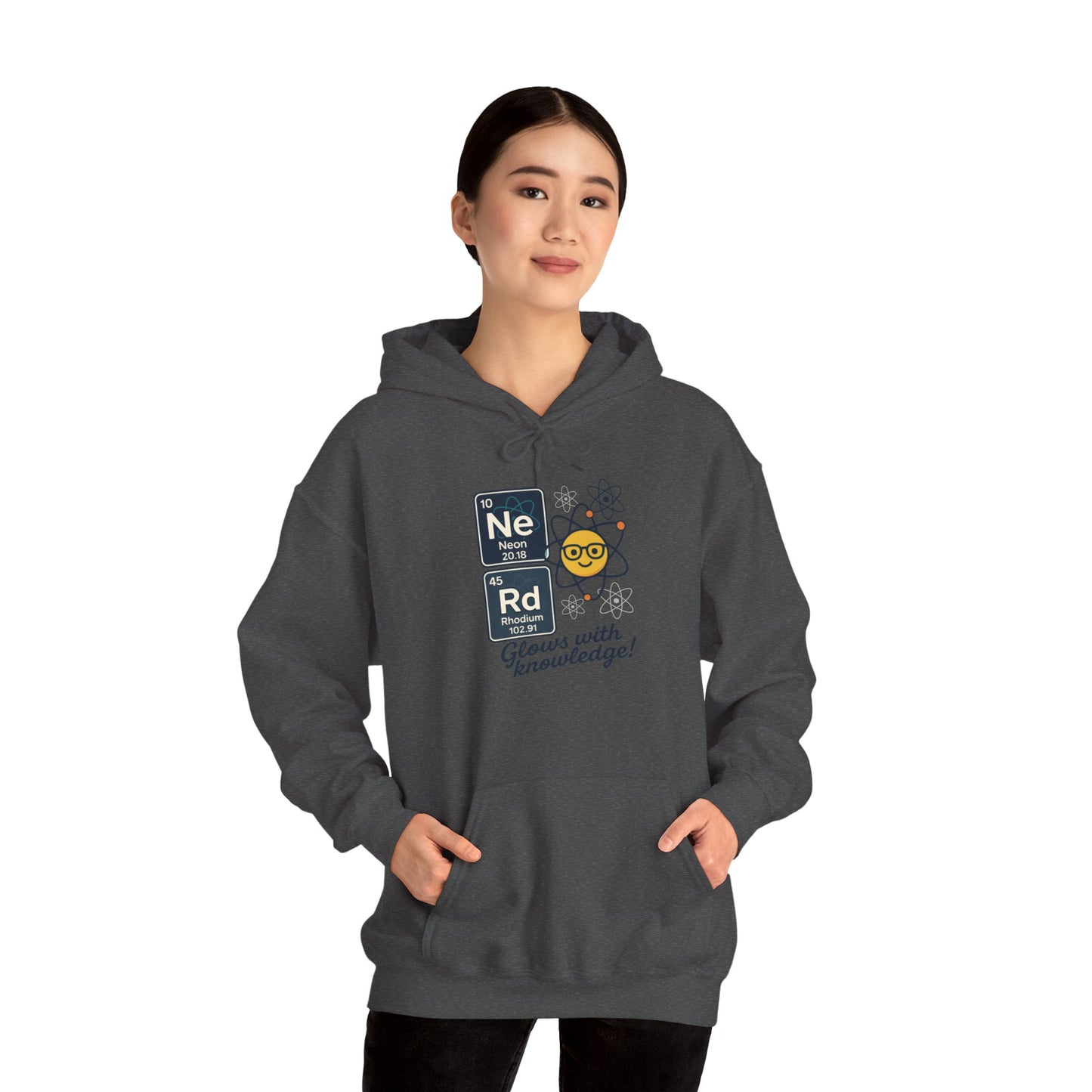 Nerd Hoodie for Women, Science Sweatshirt, Periodic Table Hoodie, STEM Gift for Her, Geek Gift, Science Lover Gift, College Student Clothing