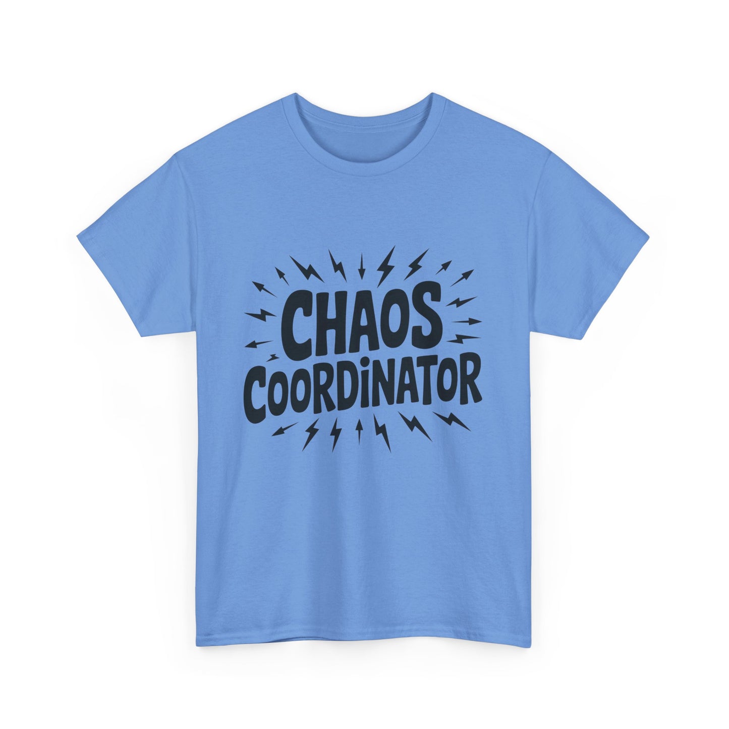 Chaos Coordinator Unisex Heavy Cotton Tee, Funny Graphic T-Shirt, Gift for Moms, Mom Life Graphic Tee, Mother's Day T-Shirt