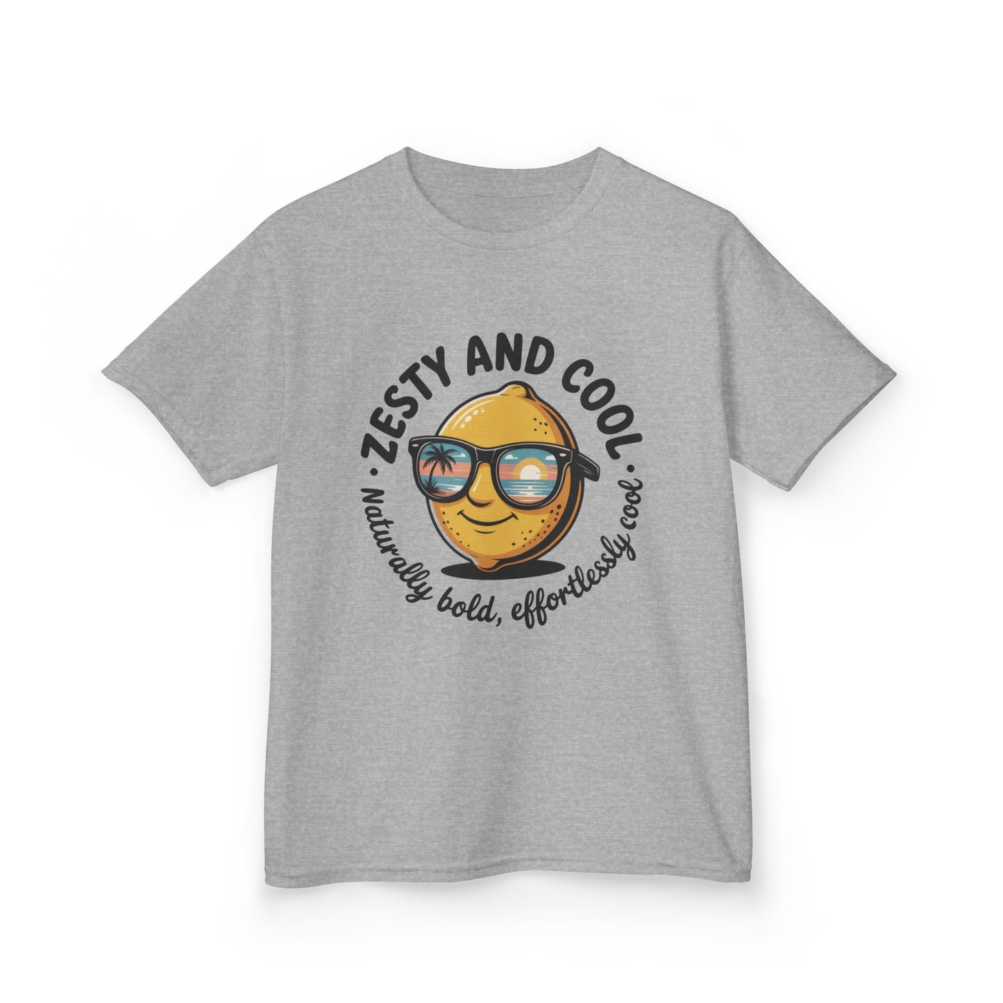 Zesty and Cool Kids Tee, Fun Summer Shirt, Birthday Gift for Kids, Playful Graphic Tee, Cool Kids Apparel, Fruit Tee for Boys and Girls