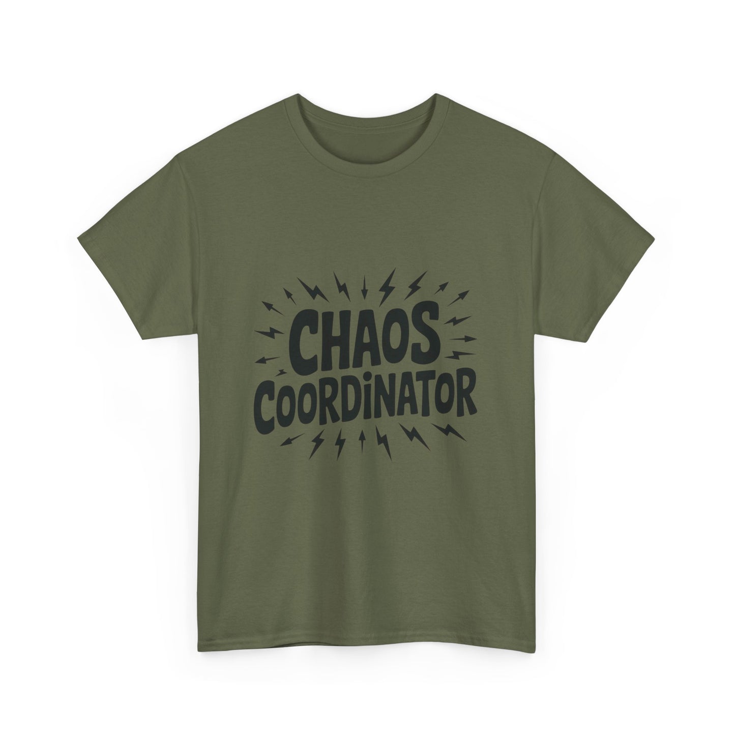 Chaos Coordinator Heavy Cotton Men's Tee, Fun T-Shirt, Gift for Organizers, Humor Tee, Men's Casual Wear