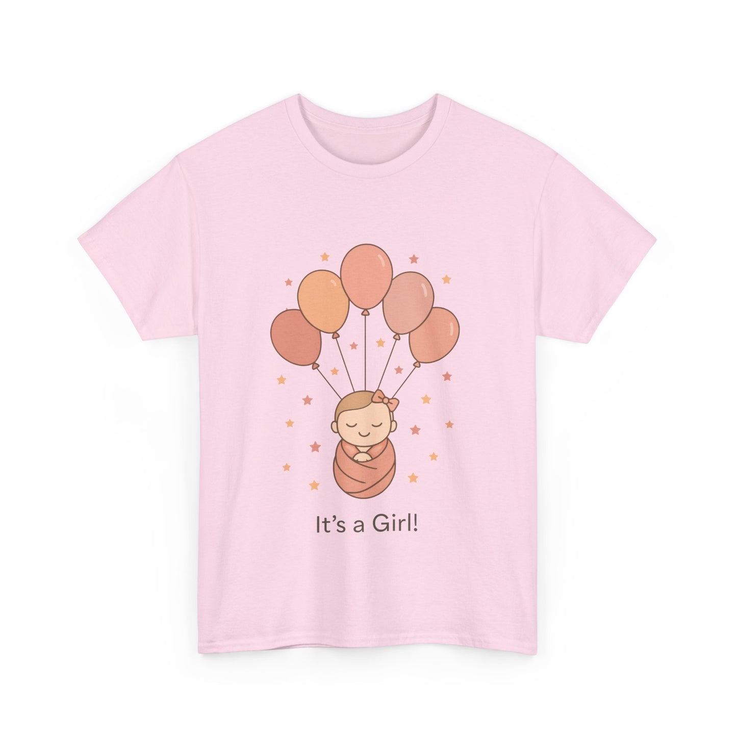 Its a Girl Maternity T-Shirt, Baby Girl Pregnancy Announcement Shirt,Mom To Be Gift, Gender Reveal Tee, Baby Shower Top, Gender Reveal Party
