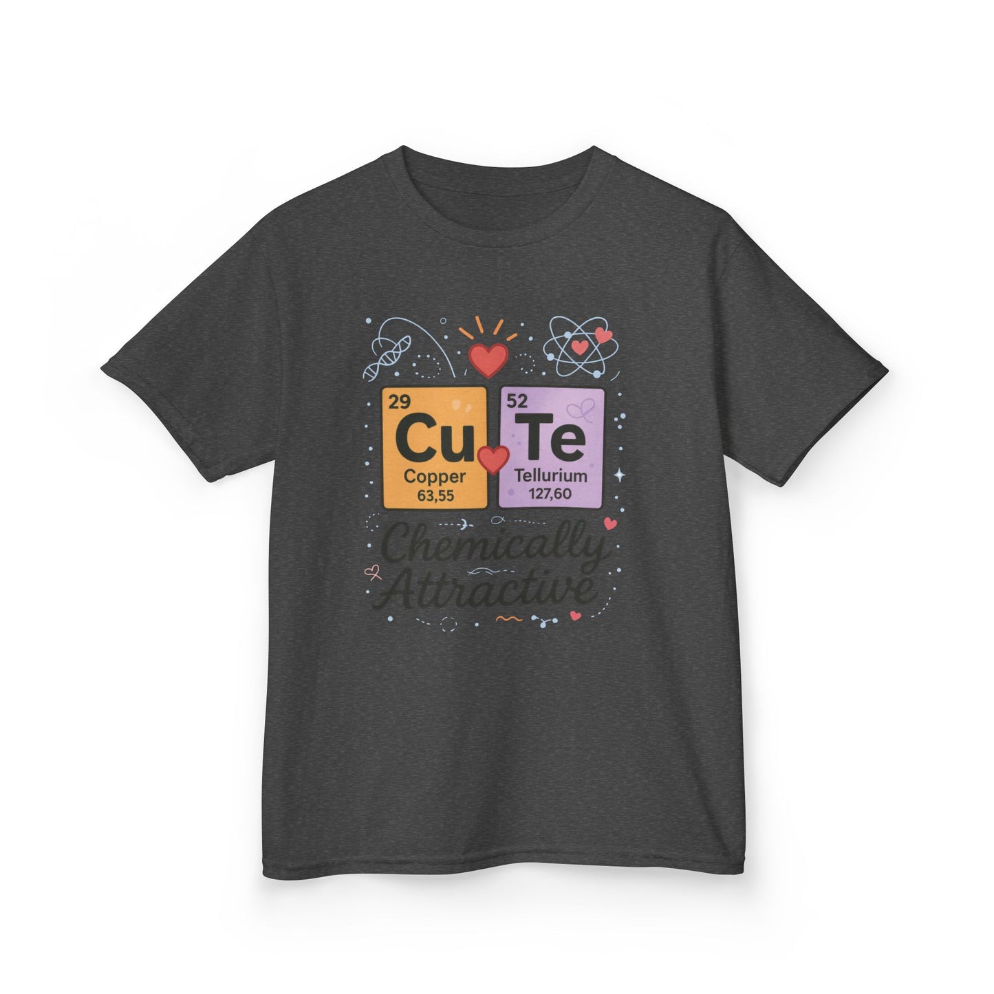 Cute Science Kids TeeT-Shirt, Periodic Table Tee, Funny Nerdy Gift for Young Girl, Cute Chemistry Young Girl T-Shirt, Classroom Wear