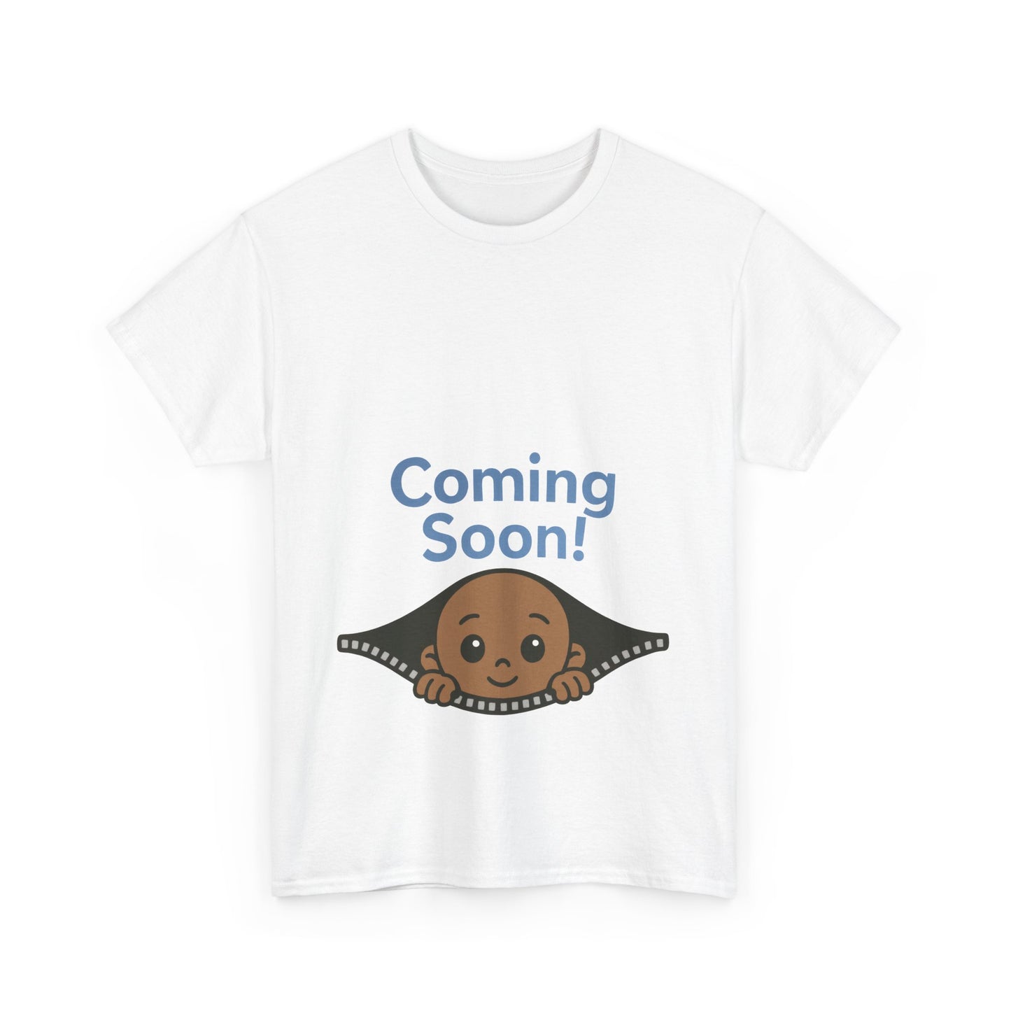 Coming Soon Maternity Tee, Cute Baby Boy Pregnancy Announcement Tee, Funny Expecting Mom Gift, Gender Reveal Tee, Baby Shower Top