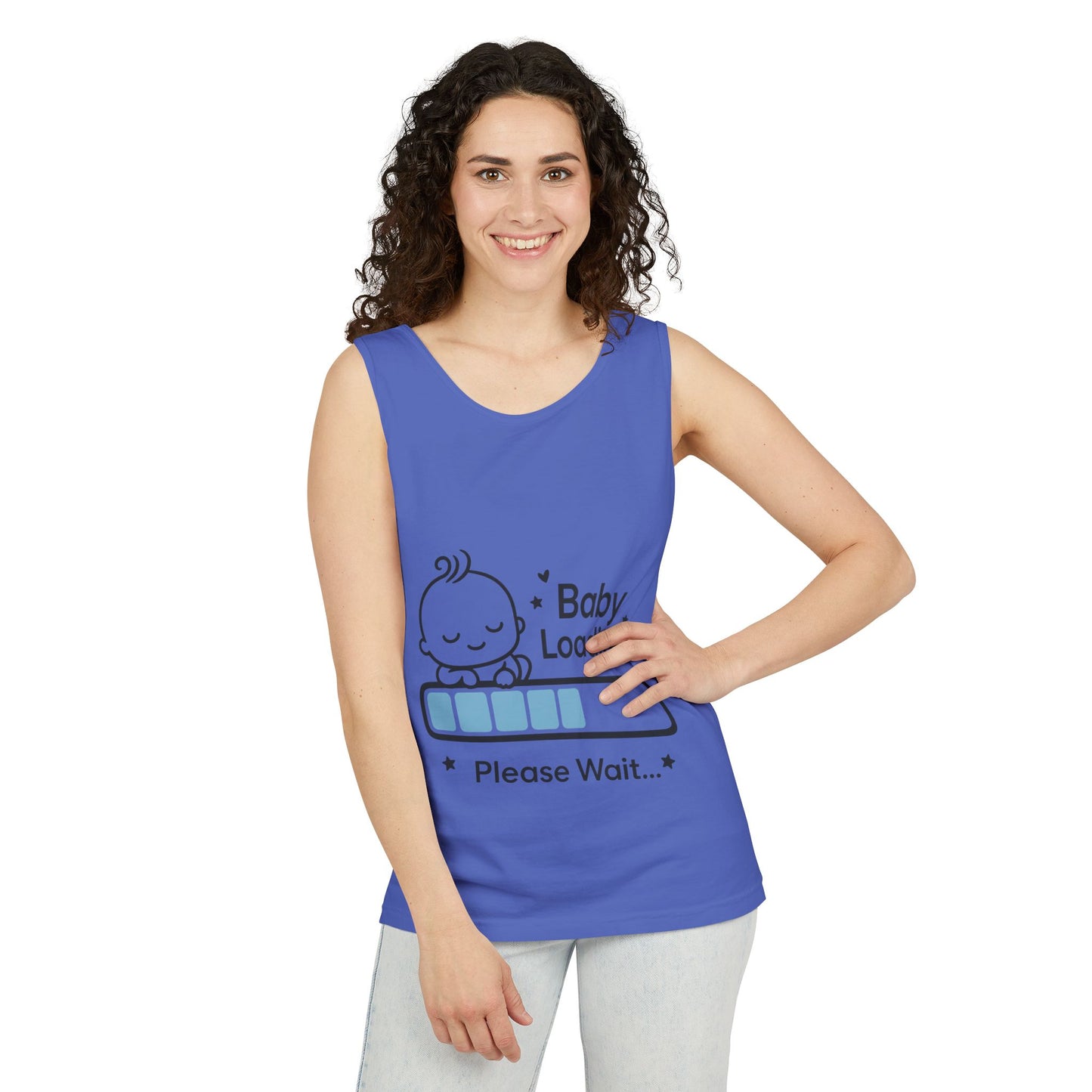 Baby Loading Maternity Tank Top, Pregnancy Announcement Shirt, Mom To Be Gift, Expecting Baby Gift, Pregnancy Reveal Top, Baby Shower Gift