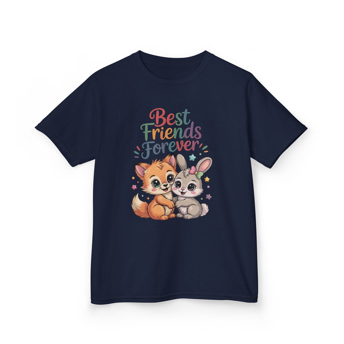 Kids Animal Friends Tee - Best Friends Forever Shirt, Gift for Kids, Toddler T-Shirt, Cute Animal Design, Birthday Gift, Summer Wear