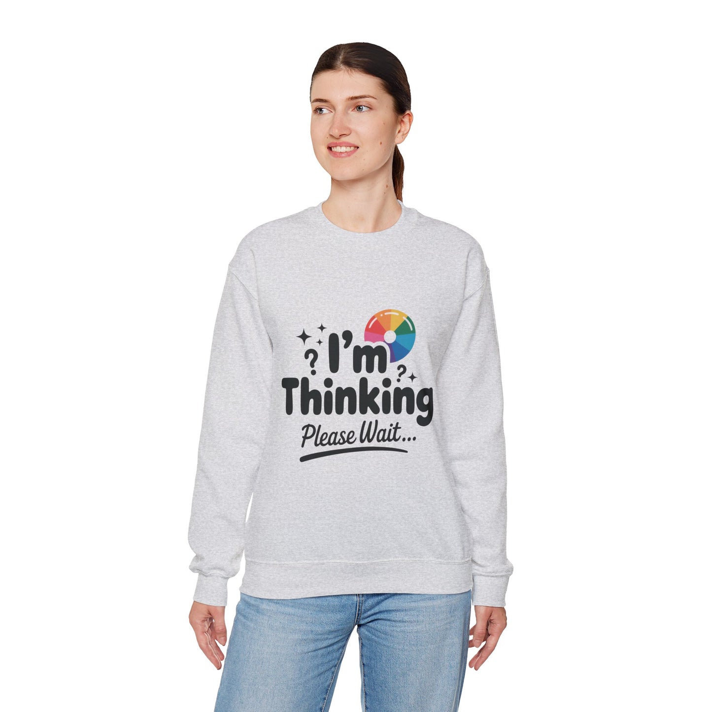 Playful Thinking Womens Sweatshirt, Thoughtful Gift, Geeky Gift for Introverts, Programmers, Designers, , Comfy Crewneck for Creative Minds