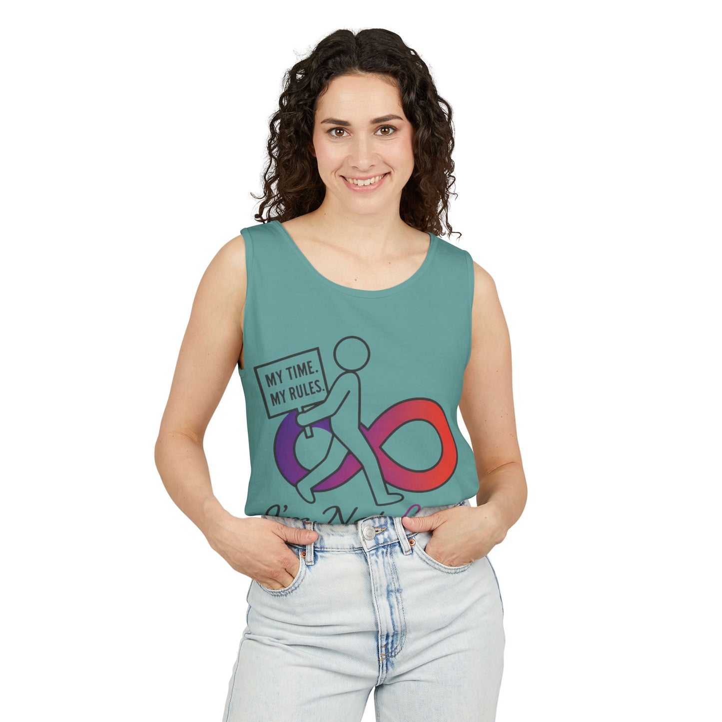 My Time My Rules Womens Tank Top, Funny T-Shirt, Casual Wear, women empowerment tee, confident woman shirt, self love t shirt