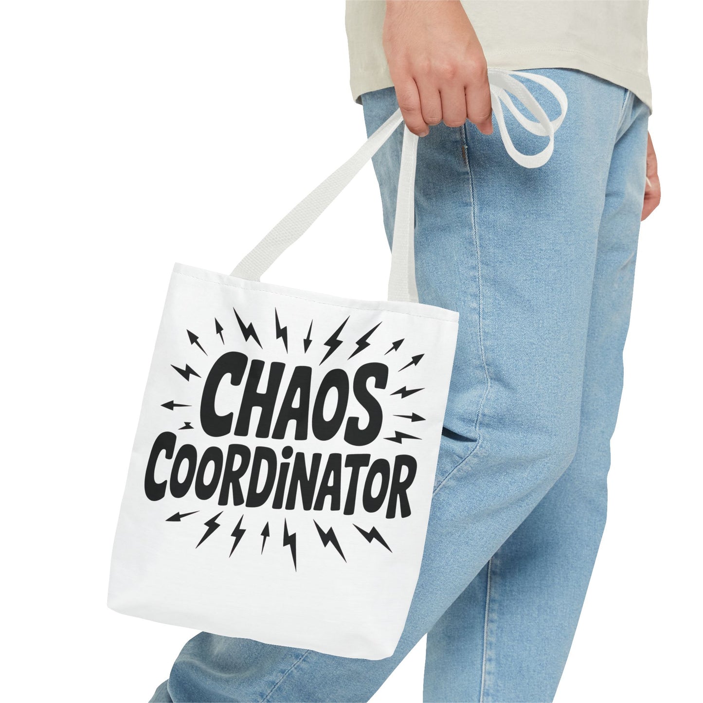 Chaos Coordinator Tote Bag, Fun Carryall for Busy Moms, Students, or Event Planners, Perfect Gift, Beach Weekender Bag, Large Tote Bag