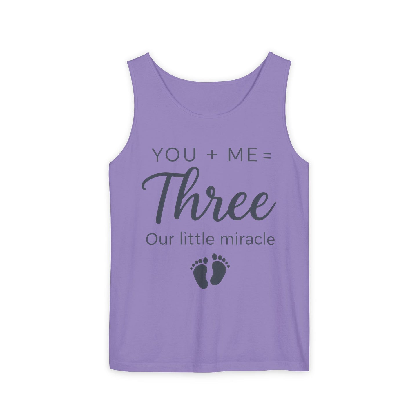 Maternity Tank Top, Cute Pregnancy Announcement Tank, Our Little Miracle Expecting Mom Gift, Baby Reveal Tee, Baby Showers Gift