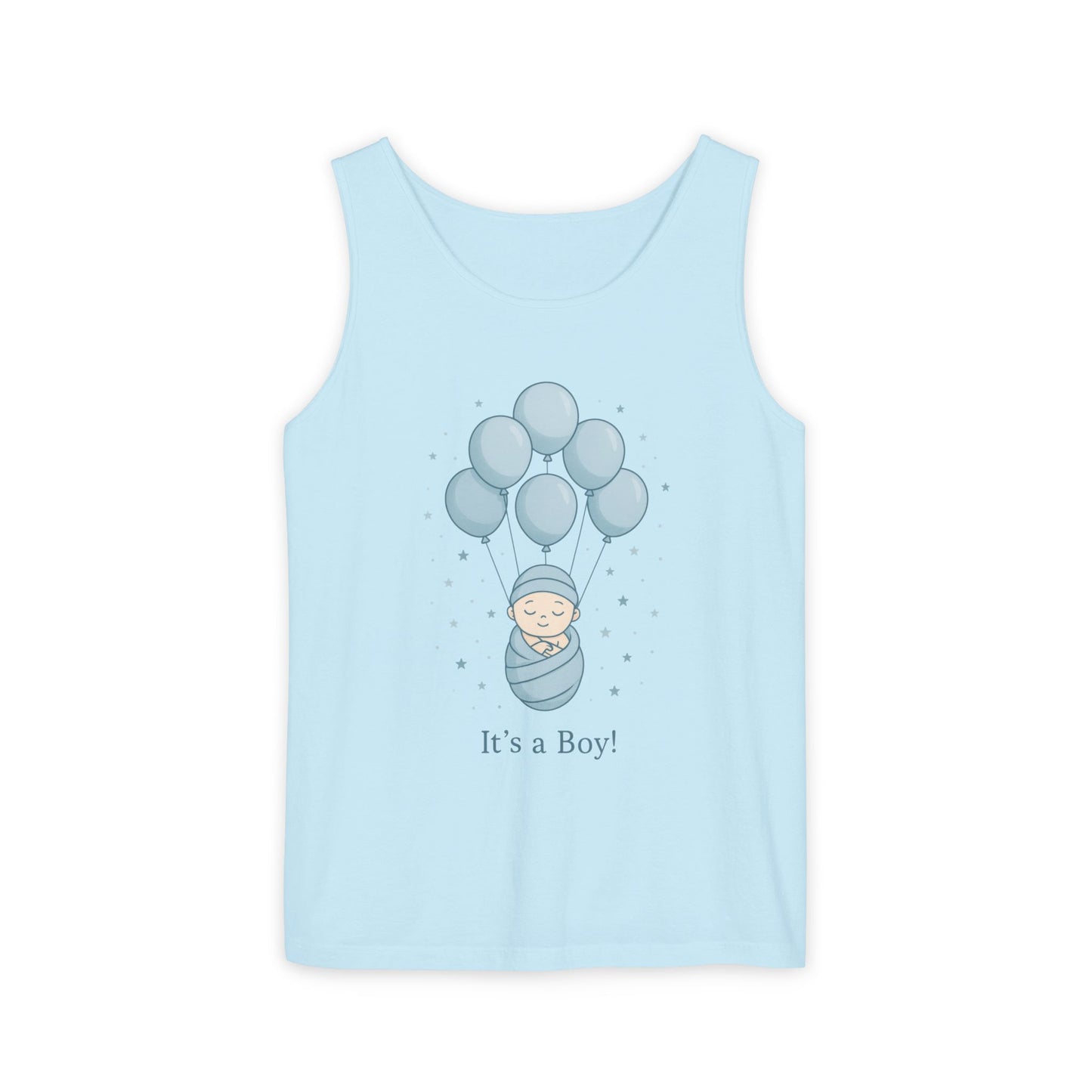 Its a Boy Maternity Tank Top, Baby Boy Pregnancy Announcement Tank, Gender Reveal Mom To Be Gift, Expecting Baby Shower Top