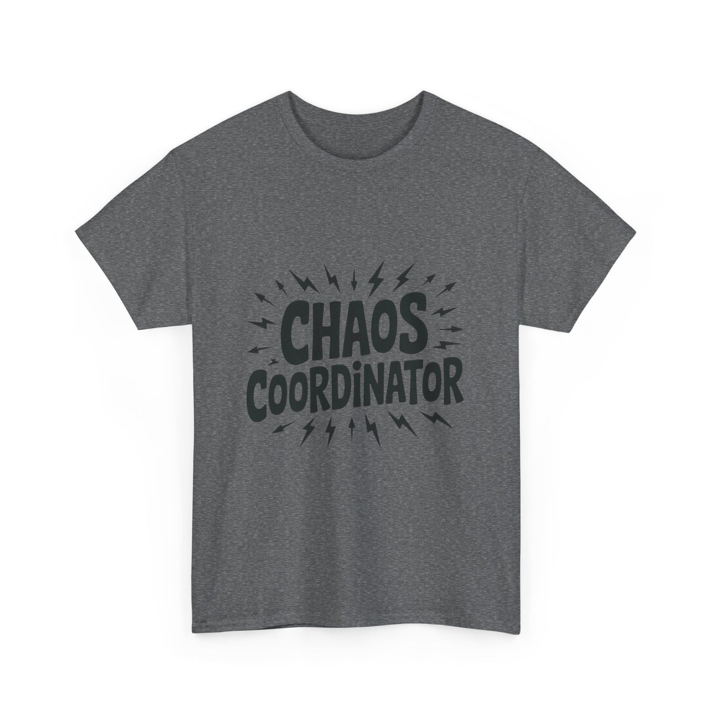 Chaos Coordinator Heavy Cotton Men's Tee, Fun T-Shirt, Gift for Organizers, Humor Tee, Men's Casual Wear