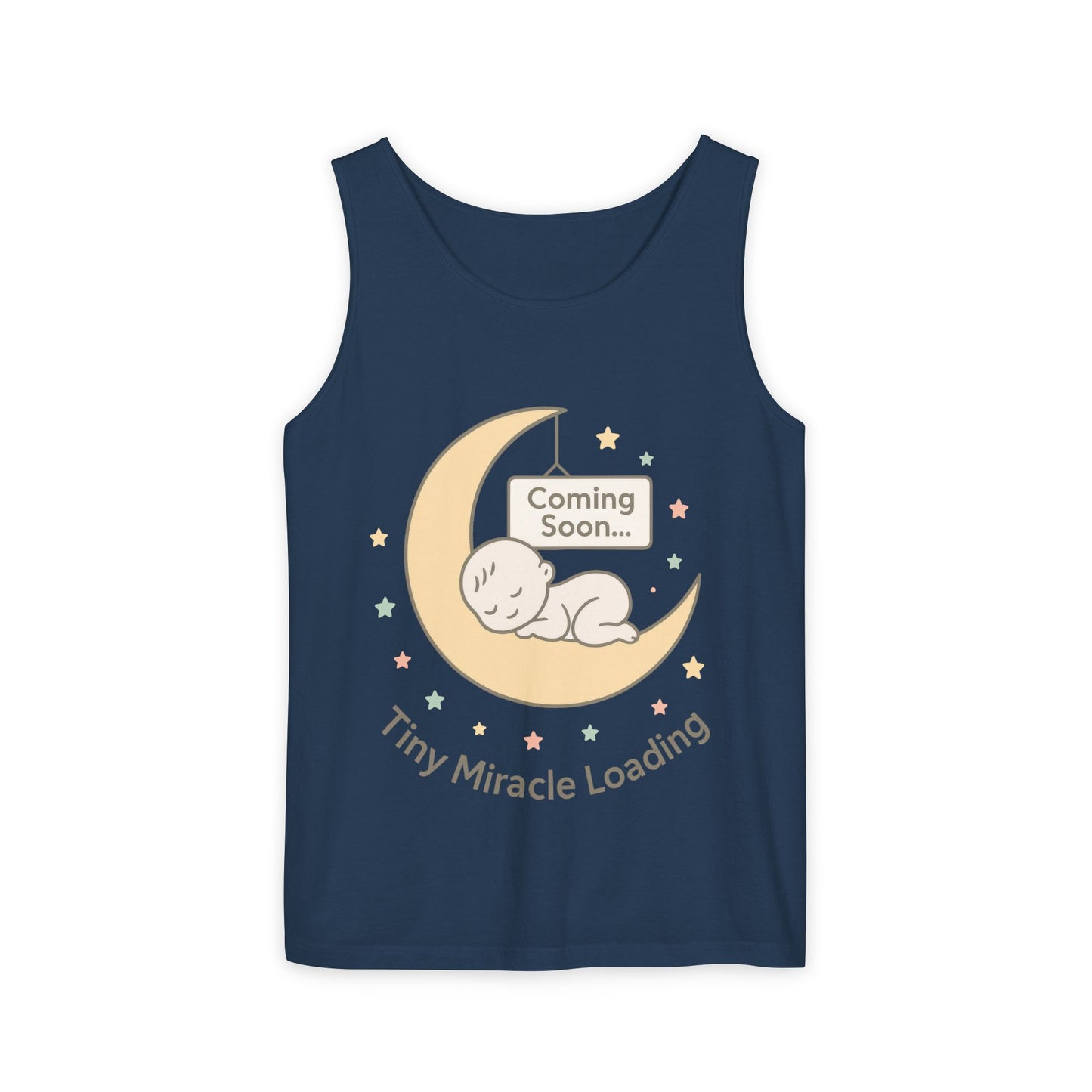 Maternity Tank Top, Coming Soon Pregnancy Announcement Top, Mom To Be Gift, Expecting Baby Reveal Tee, Baby Shower Top, Gender Reveal Top