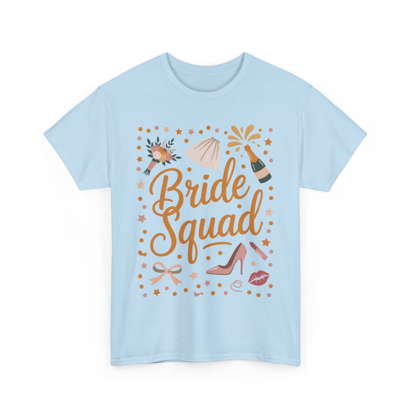 Bride Squad Shirt, Bachelorette Party T-Shirt, Bridesmaid Wedding Tee, Hen Party Matching Shirts, Bridal Shower, Gift for Bridesmaids