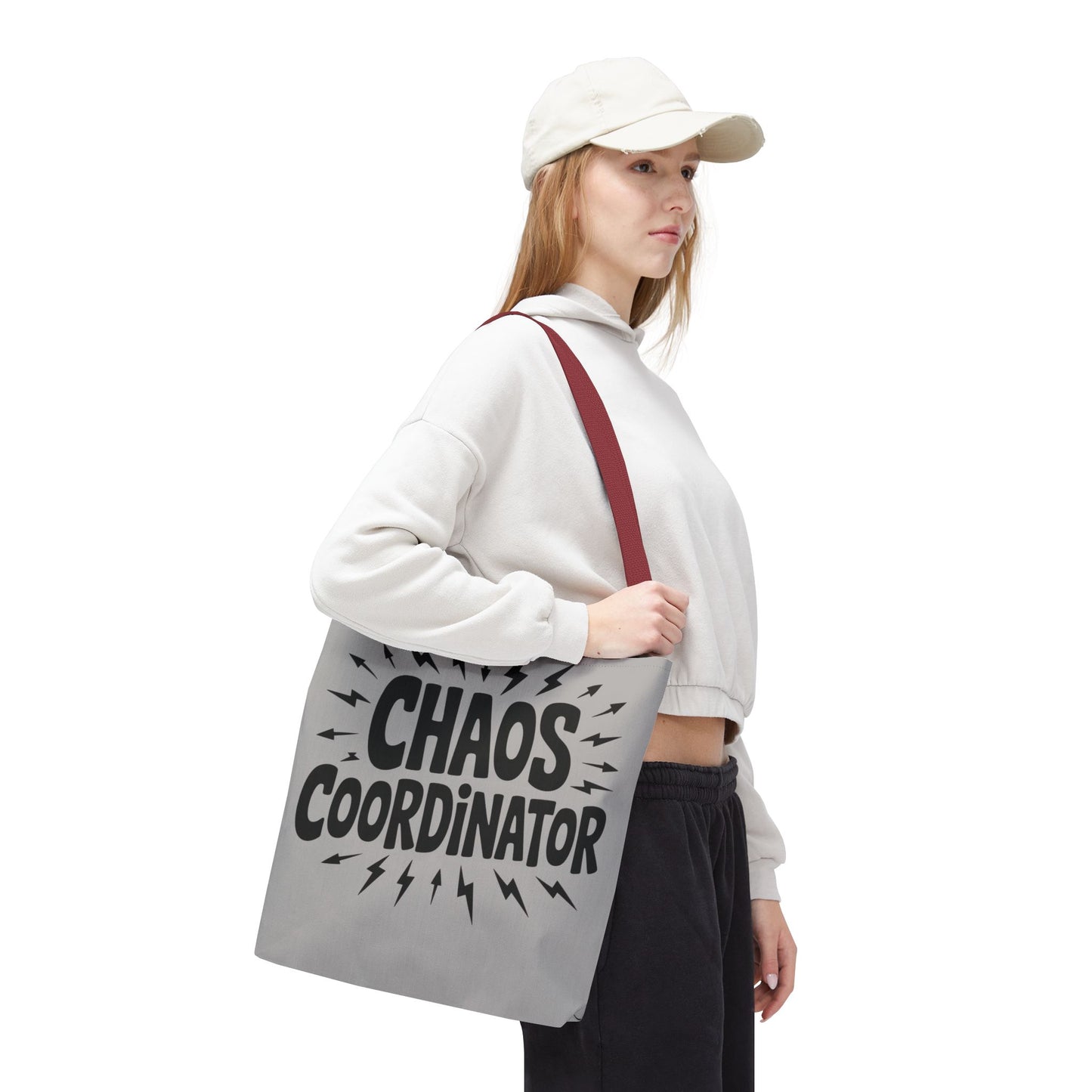 Chaos Coordinator Tote Bag, Fun Carryall for Busy Moms, Students, or Event Planners, Perfect Gift, Beach Weekender Bag, Large Tote Bag