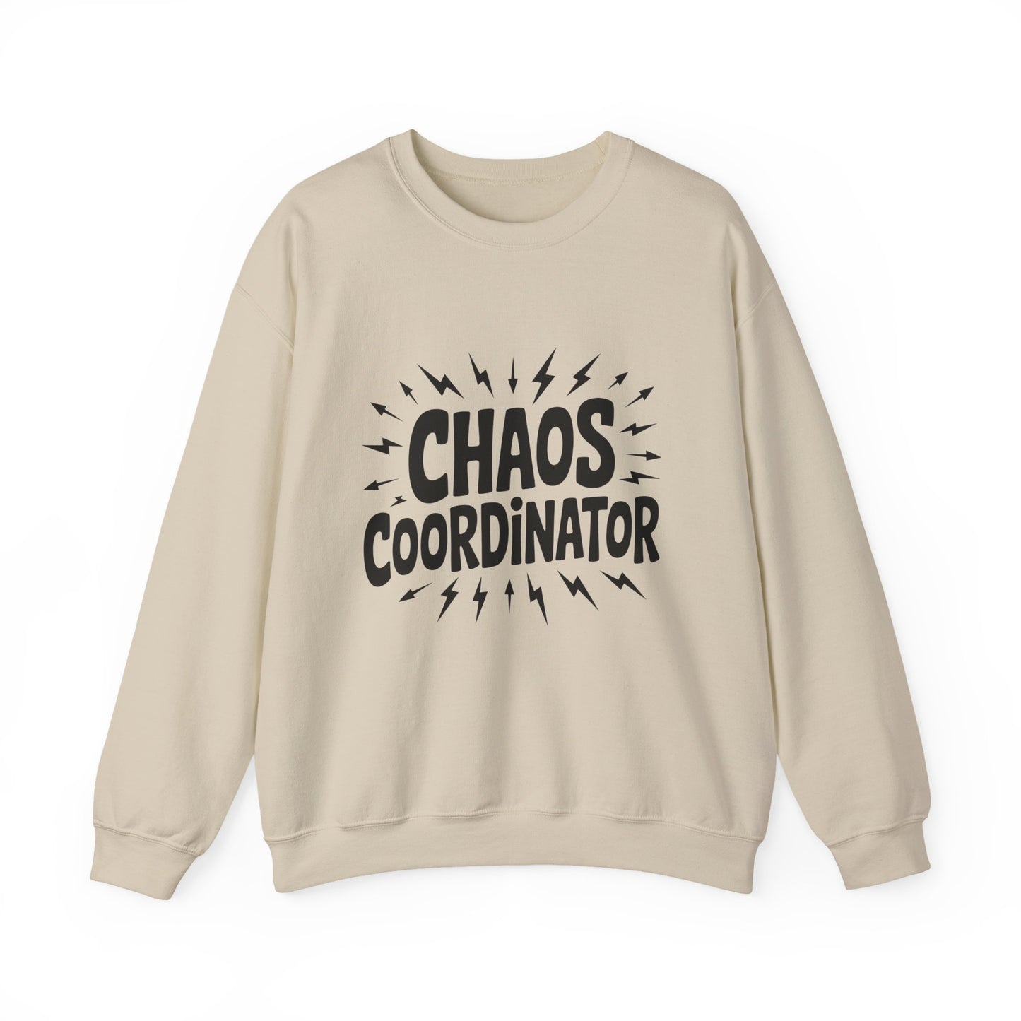 Chaos Coordinator Crewneck Men's Sweatshirt, Funny Gift for Men, Casual Wear, Unique Sweatshirt, Perfect for Everyday Style, Cozy Apparel