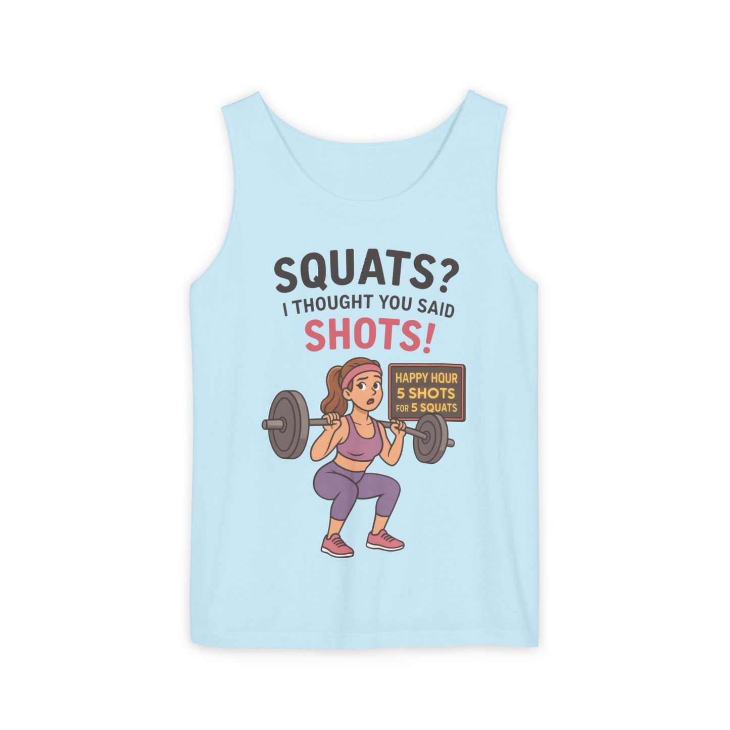 Funny Gym Womens Tank Top, Workout Humor Tee for Fitness Lovers, Gift for Gym Lovers, Activewear, Workout Gear, Gym Workout Shirt