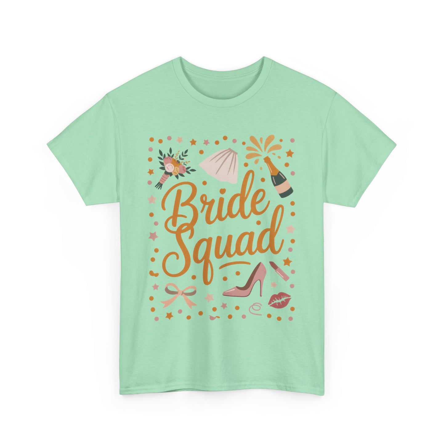 Bride Squad Shirt, Bachelorette Party T-Shirt, Bridesmaid Wedding Tee, Hen Party Matching Shirts, Bridal Shower, Gift for Bridesmaids