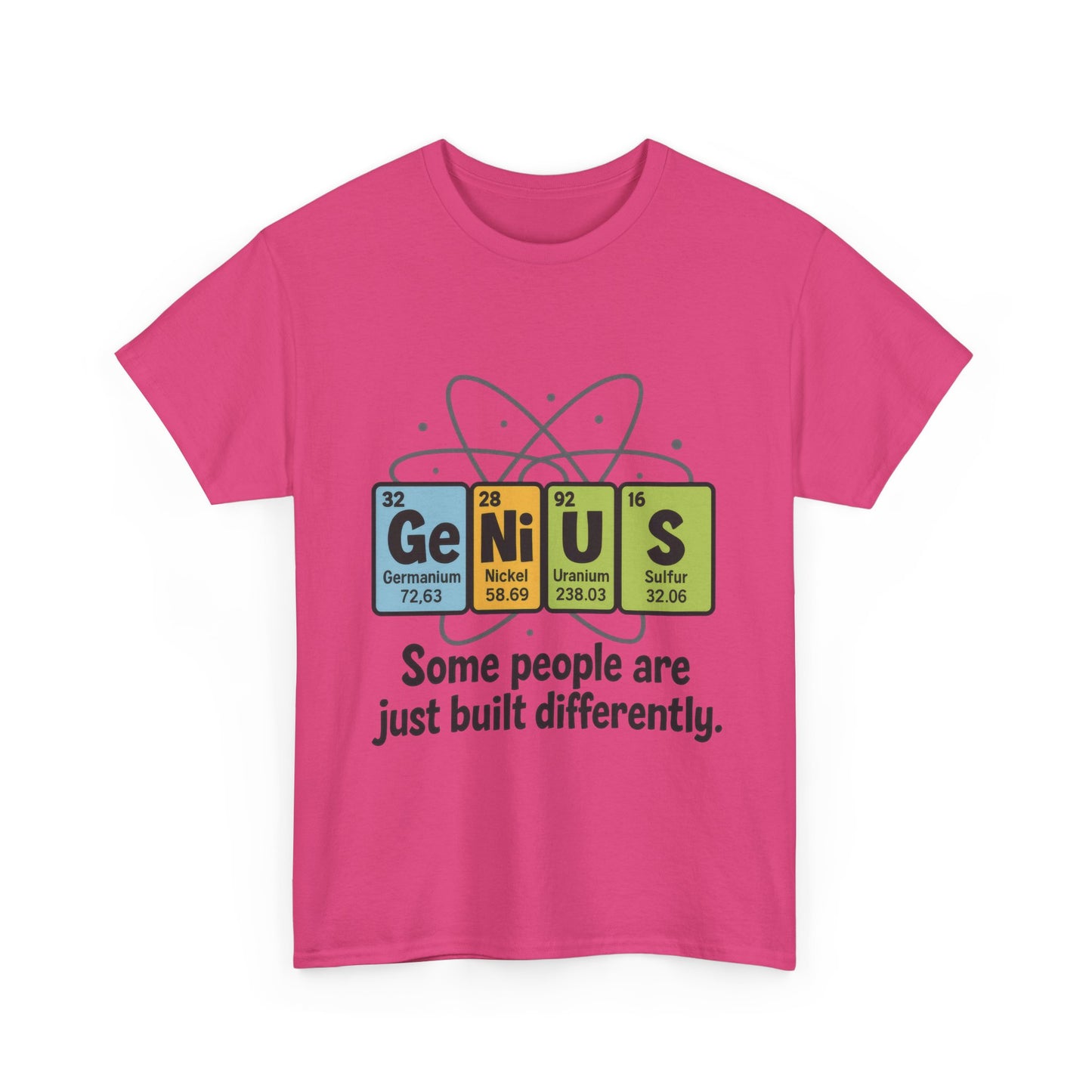 Funny Womens Genius T-Shirt, Periodic Table Nerd Shirt, Science Humor Tee, Gift for Nerds, Science Lovers Gift, Genius Science Tee