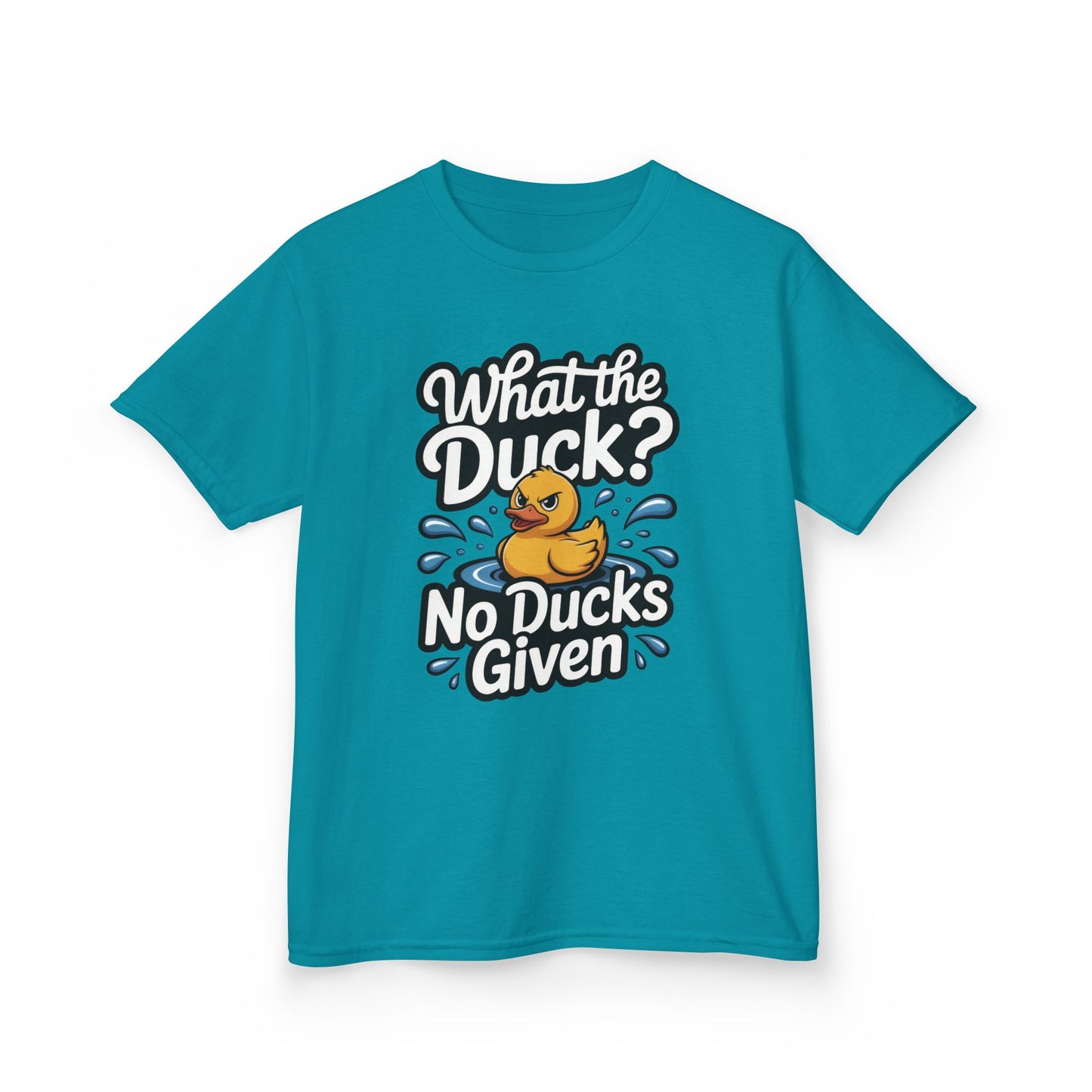 Funny Teen Duck Shirt, Kids Humor Tee, What The Duck Meme Tee, No Ducks Given Youth Tee, Sarcastic Rubber Duck Shirt, Cool Gift For Teens