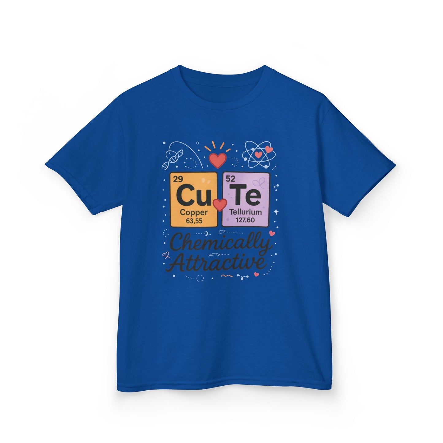 Cute Science Kids TeeT-Shirt, Periodic Table Tee, Funny Nerdy Gift for Young Girl, Cute Chemistry Young Girl T-Shirt, Classroom Wear