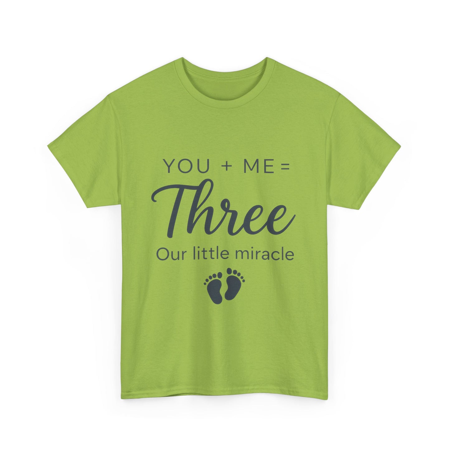 Maternity T-Shirt, Cute Pregnancy Announcement Shirt, Our Little Miracle Expecting Mom Gift, Baby Reveal Tee, Baby Showers Gift
