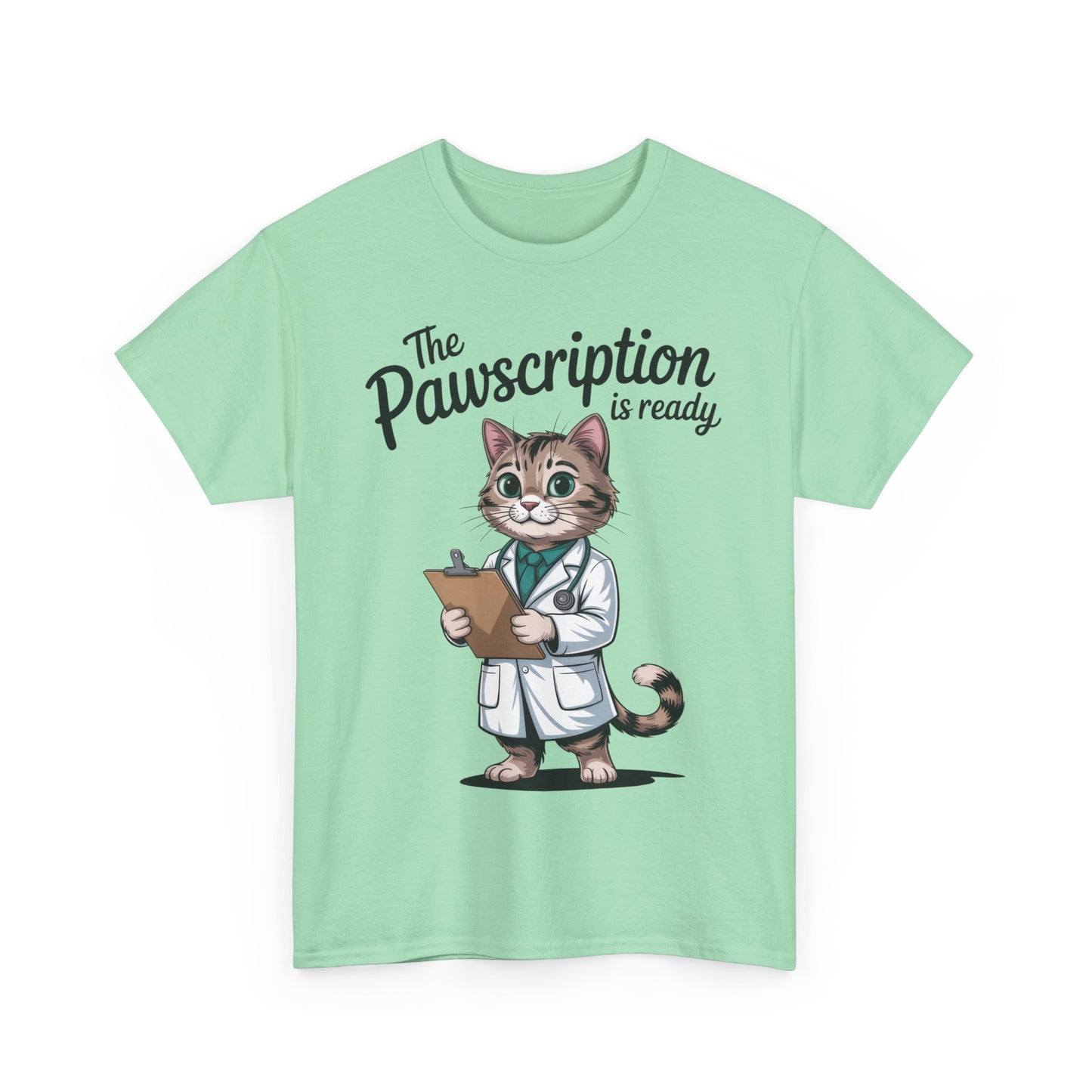Funny Doctor Cat Tee, Unisex Tee, Veterinary Gift, Medical Student and Medical Workers Gift, Animal Doctor Graphic Tee, Cat Lover Apparel