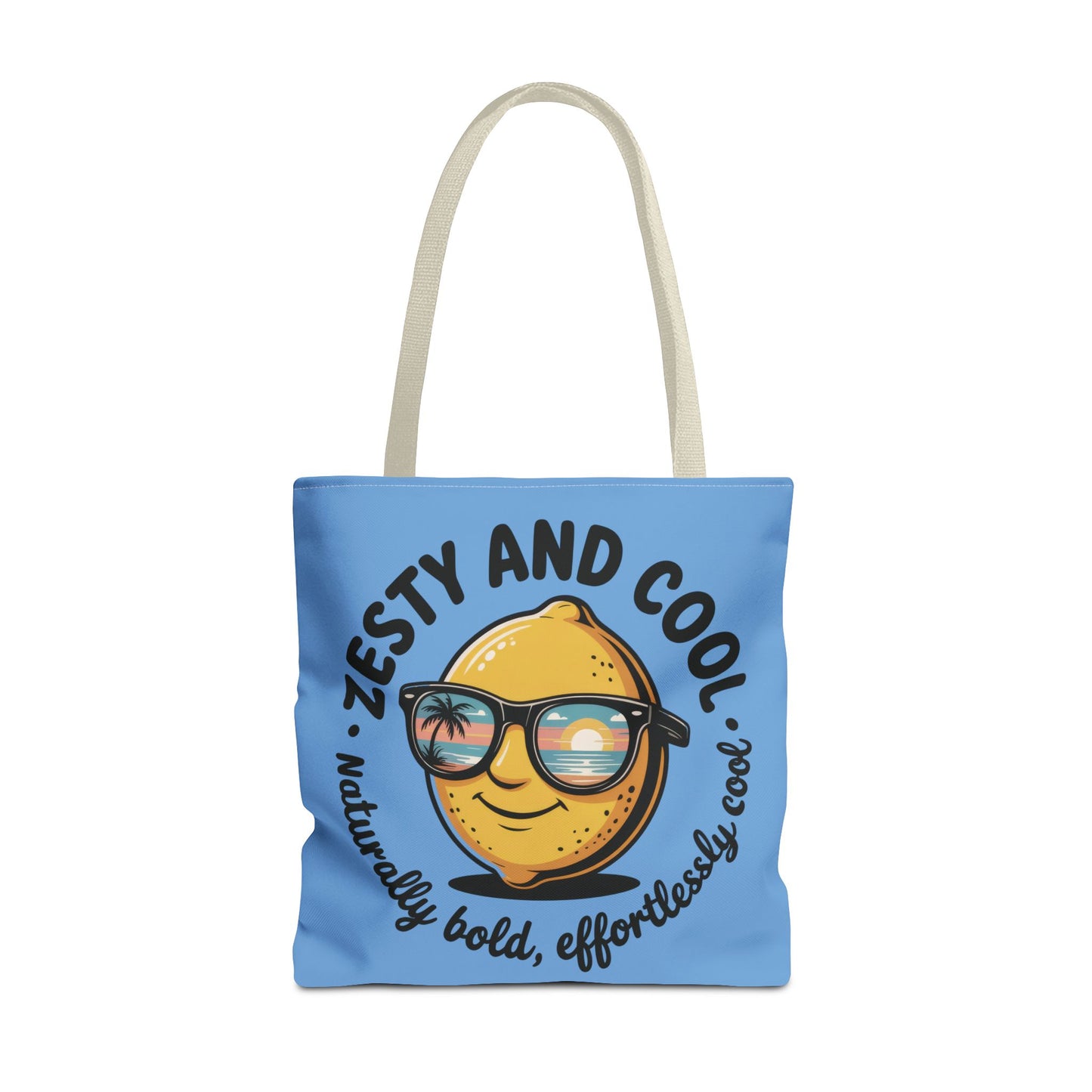 Zesty Lemon Tote Bag - Fun & Bold Carry-All for Everyday Use, Summer, Beach Days, Gifts, Eco-Friendly Shopping, Large Tote Bag