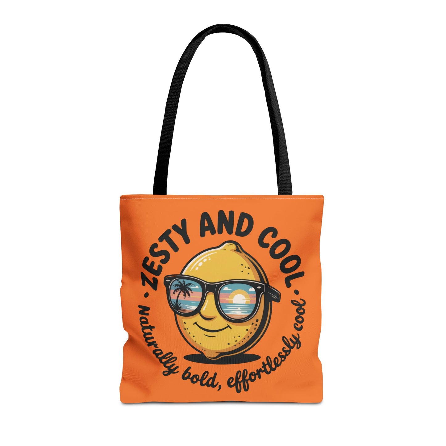 Zesty Lemon Tote Bag - Fun & Bold Carry-All for Everyday Use, Summer, Beach Days, Gifts, Eco-Friendly Shopping, Large Tote Bag