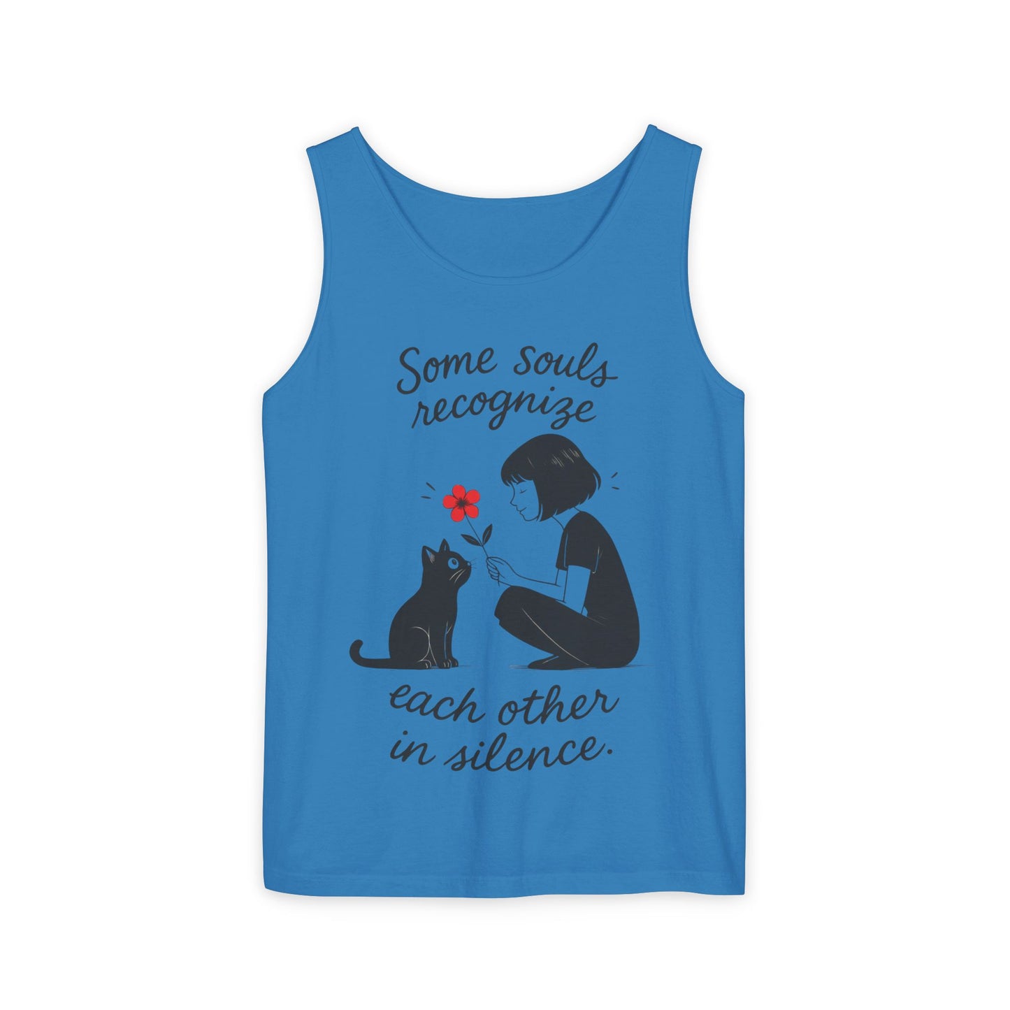 Cat Lover's Womens Tank Top, Perfect for Pet Lovers, Gift for Birthdays, Relaxation Wear, Cute Cat Lovers Womens Tee,