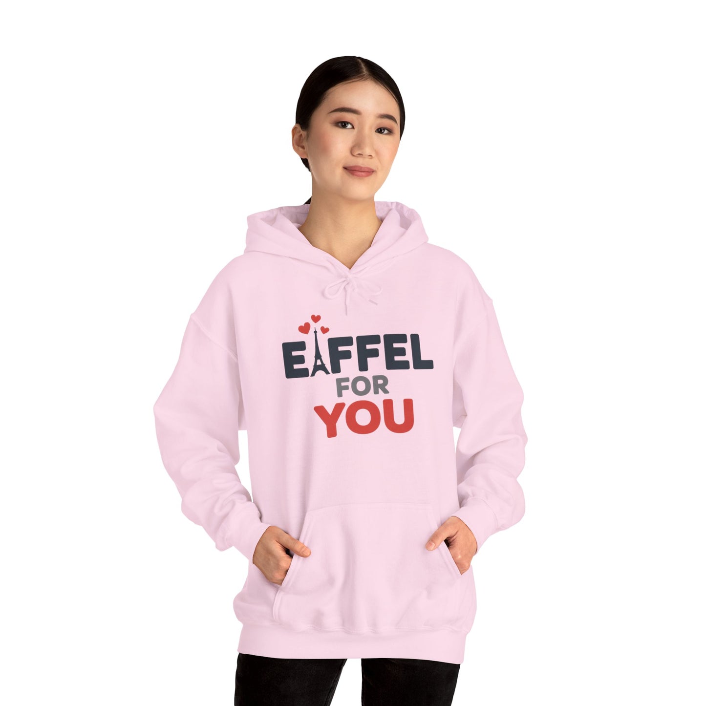 Womens Heavy Blend™ Hooded Sweatshirt, Eiffel For You Romantic Paris Womens Hoodie