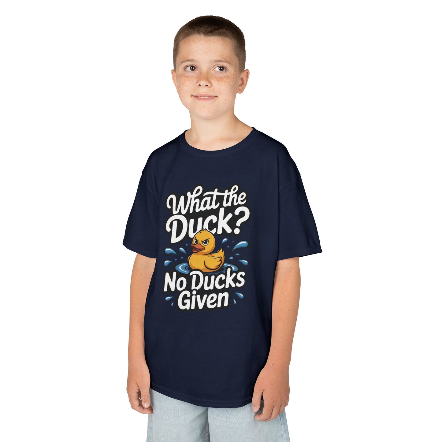 Funny Teen Duck Shirt, Kids Humor Tee, What The Duck Meme Tee, No Ducks Given Youth Tee, Sarcastic Rubber Duck Shirt, Cool Gift For Teens