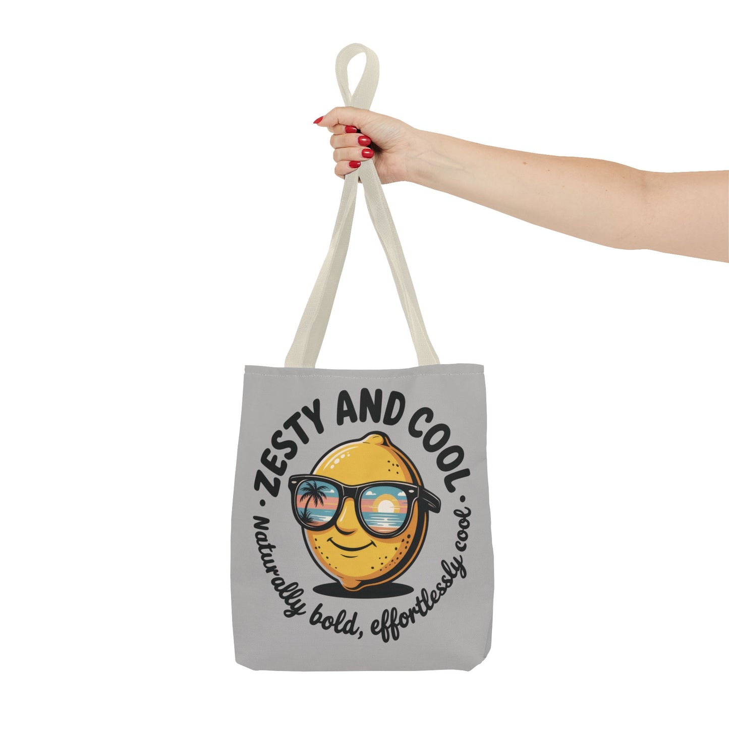 Zesty Lemon Tote Bag - Fun & Bold Carry-All for Everyday Use, Summer, Beach Days, Gifts, Eco-Friendly Shopping, Large Tote Bag