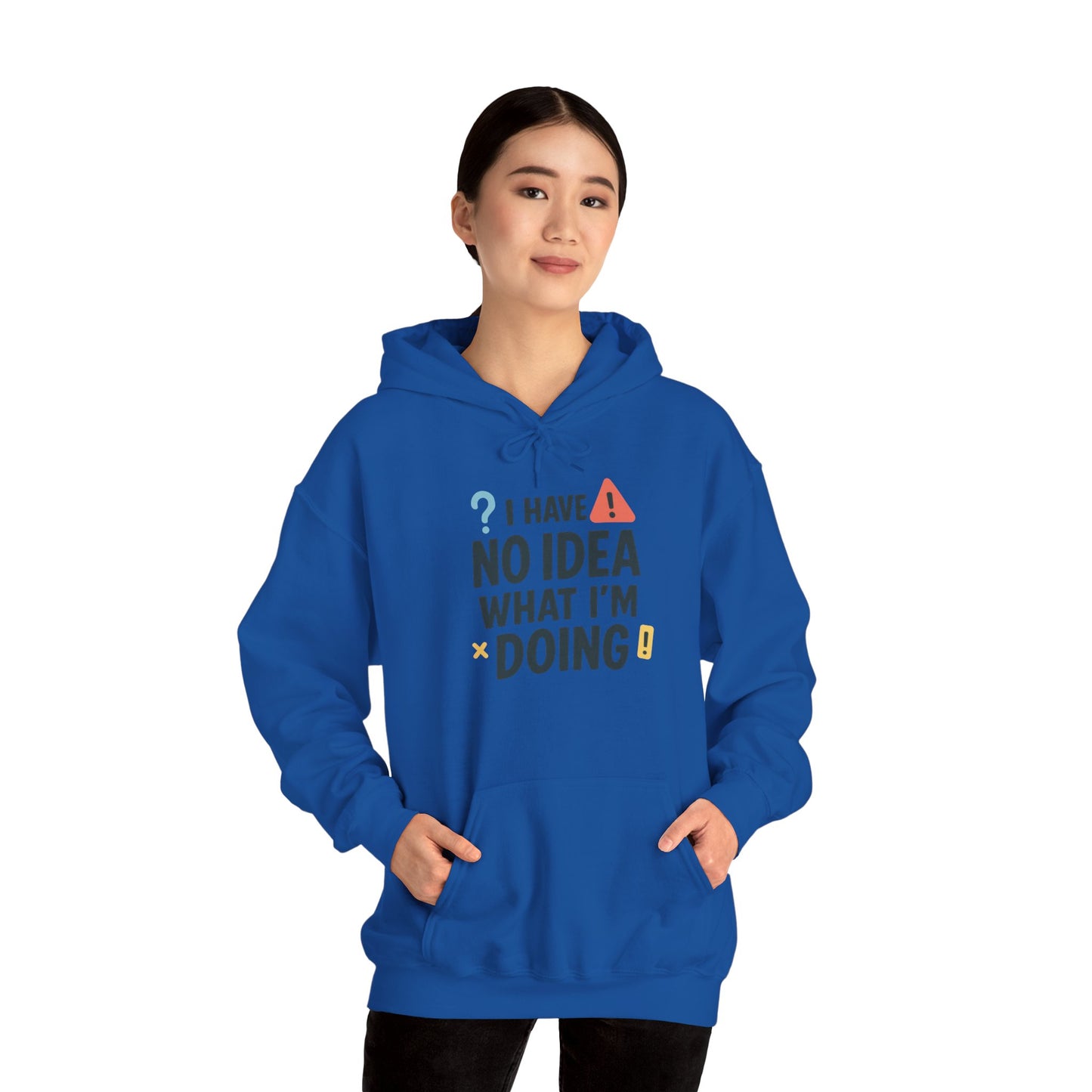 Funny Womens Hoodie, I Have No Idea What Im Doing, Chaotic Mood Sarcastic Sweatshirt for Her, Humor Hoodie, Cute Chaos Hoodie for Her