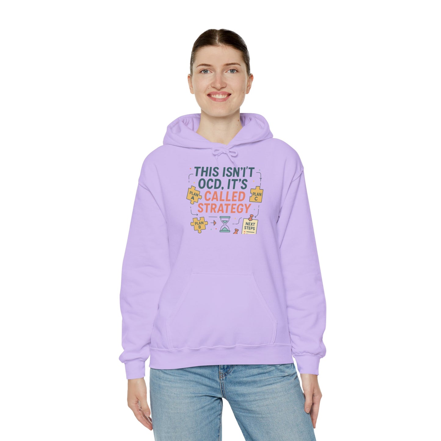 Strategic Humor Hoodie, Unisex Sweatshirt, Gift for Strategists, Funny Hoodie, Planner Gift, Cozy Stylish Sweatshirt, Relaxed Fit Hoody