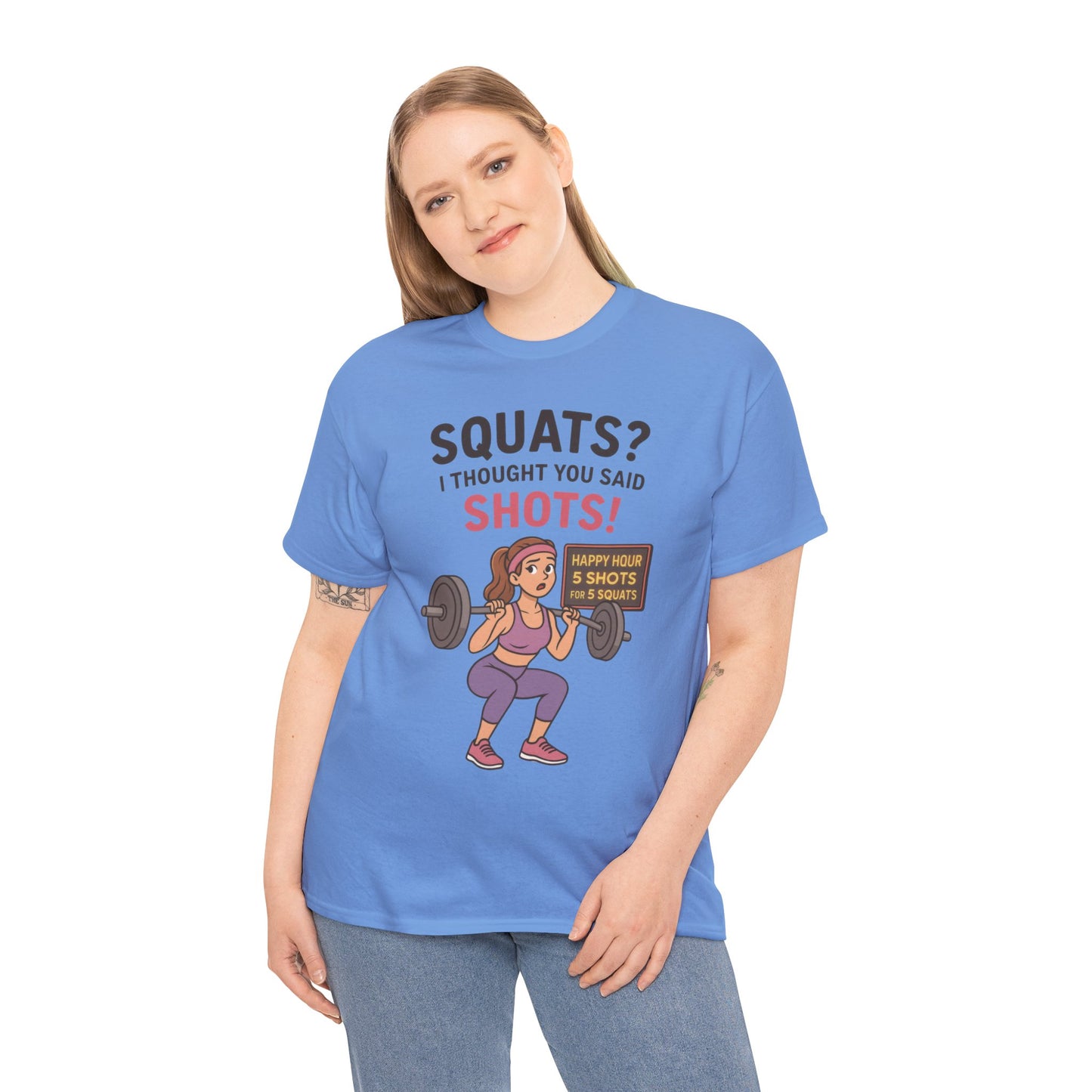 Funny Gym T-Shirt for Women, Workout Humor Tee for Fitness Lovers, , Gift for Gym Lovers, Activewear, Workout Gear
